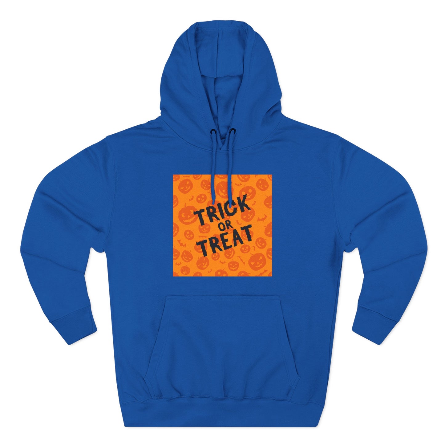 Halloween Trick or Treat Hoodie, Cozy Fleece Sweatshirt for Fall, Halloween Costume, Holiday Gift, Spooky Season Apparel