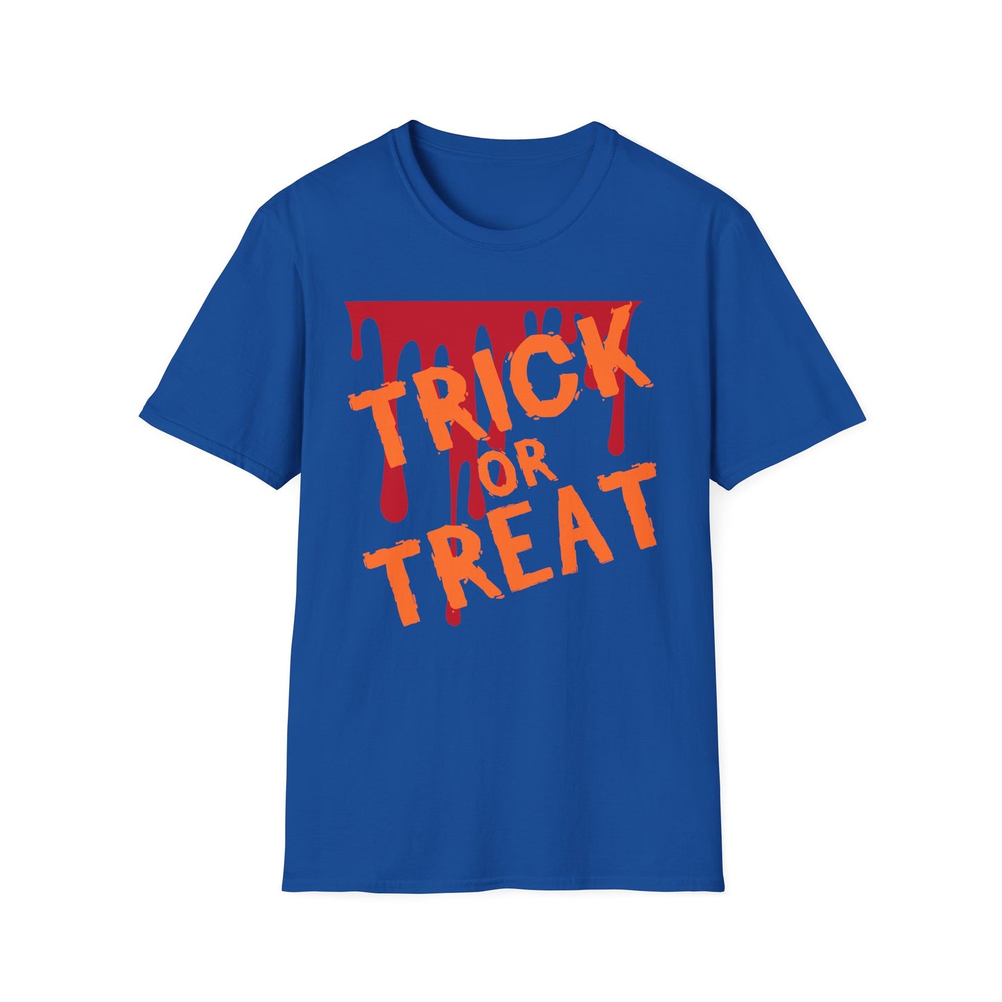 Halloween Trick or Treat Unisex T-Shirt, Spooky Costume Tee, Fall Festival Wear, Halloween Party Shirt, Yearly Autumn Apparel