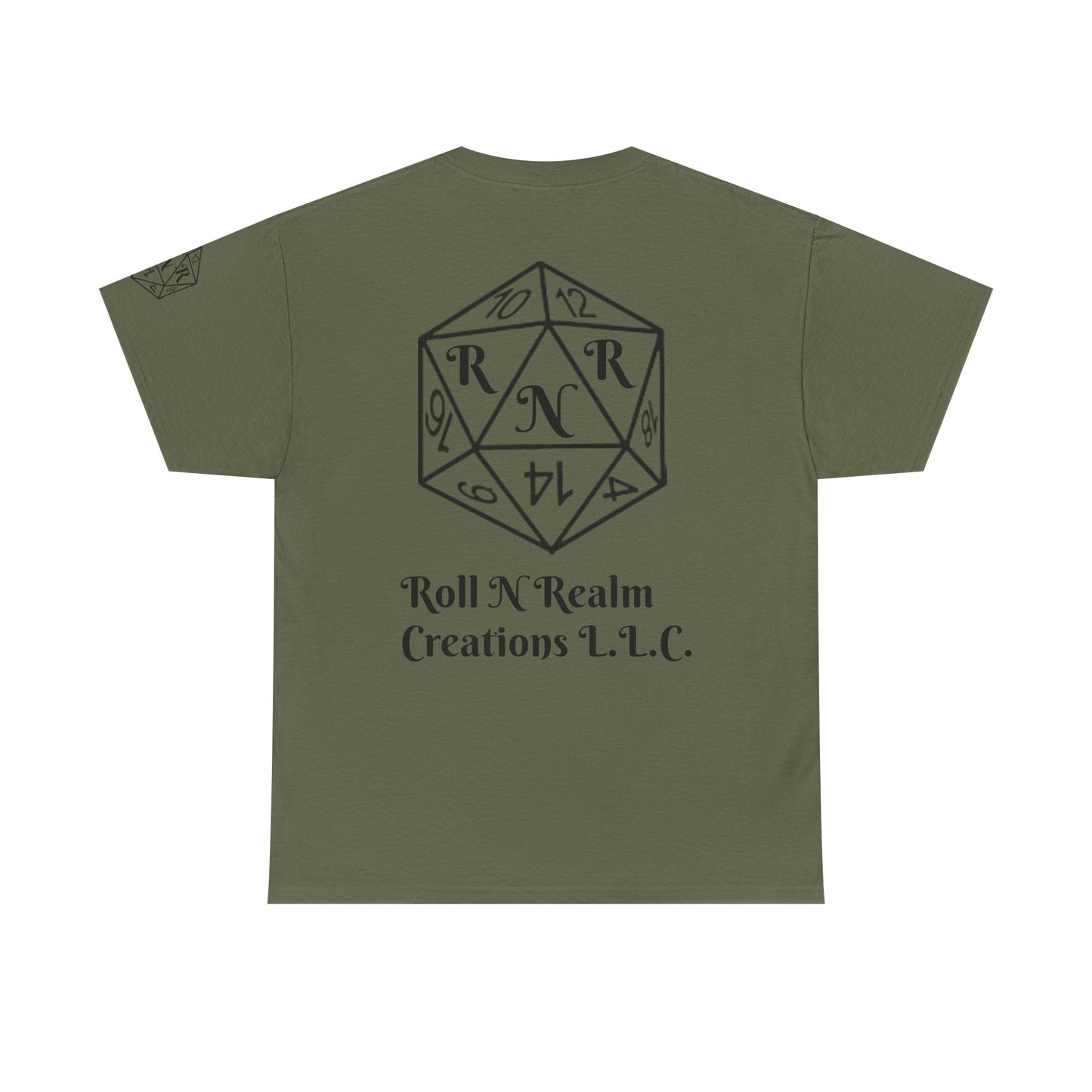 Unisex Heavy Cotton Tee Roll n Realm