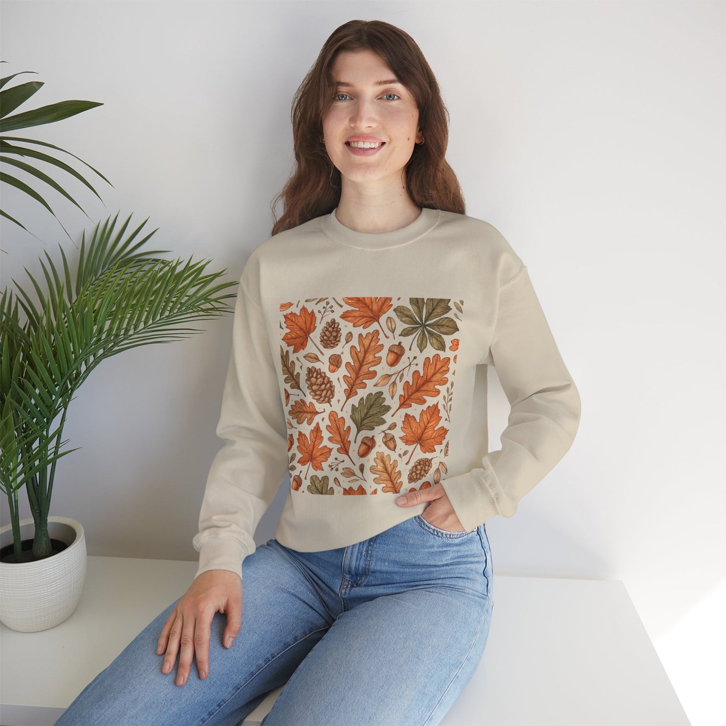 Crewneck Sweatshirt Cozy Fall sweatshirt