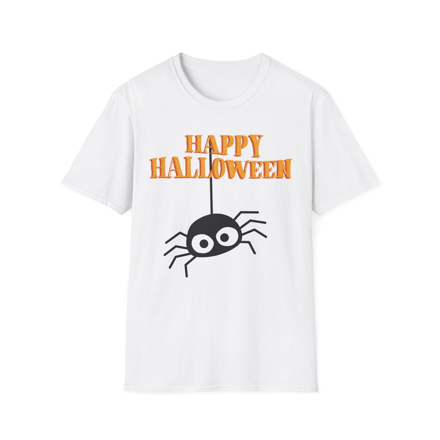 Halloween Spider T-Shirt | Unisex Softstyle Tee | Spooky Halloween Shirt | Fall Apparel | Halloween Costume | Gift for Halloween