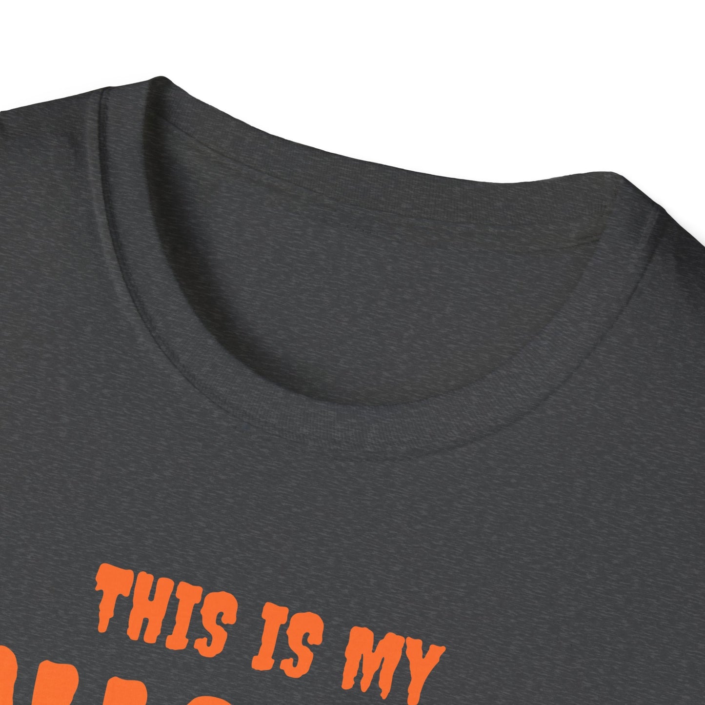 Halloween Costume T-Shirt, Fun Unisex Tee, Spooky Season Apparel, Casual Halloween Wear, Trick or Treat Shirt, Gift for Halloween Lovers