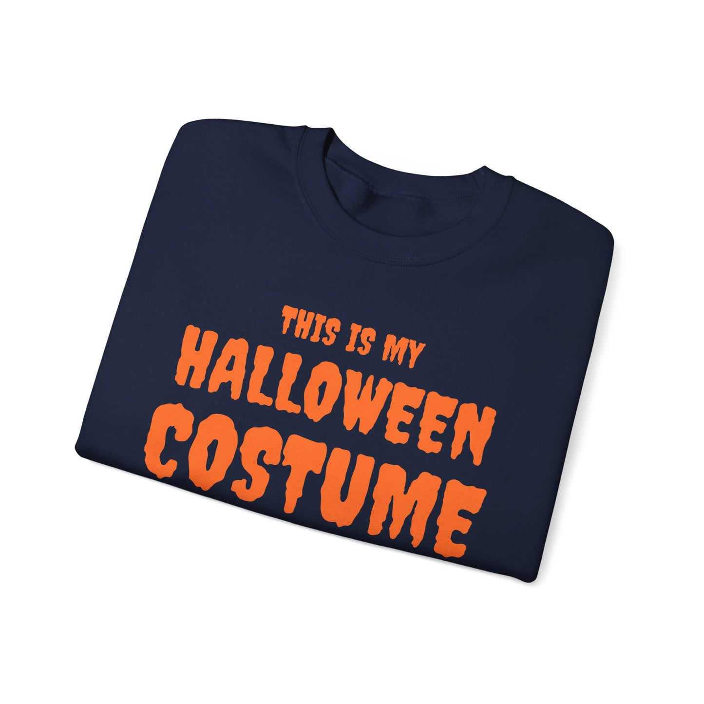 Halloween Costume Crewneck Sweatshirt, Unisex Sweatshirt, Cozy Halloween Apparel, Festive Fall Clothing, Halloween Party Outfit