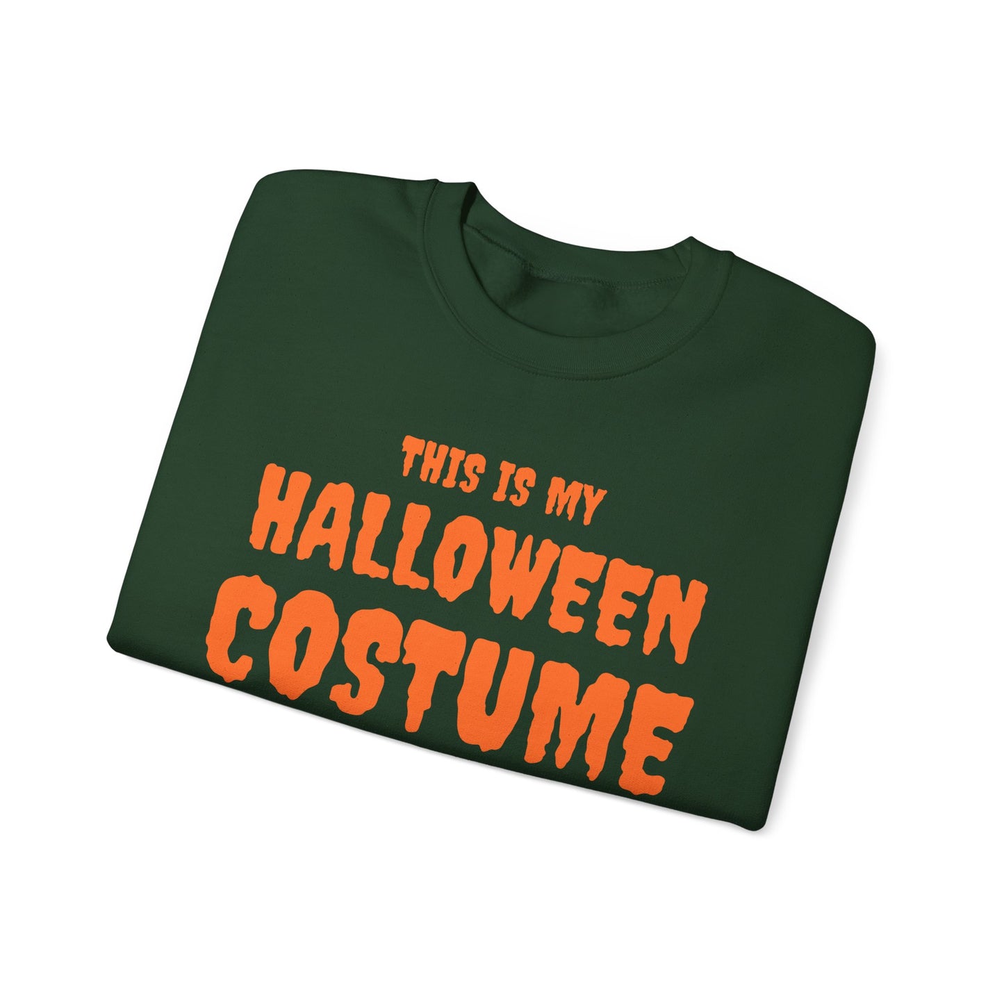 Halloween Costume Crewneck Sweatshirt, Unisex Sweatshirt, Cozy Halloween Apparel, Festive Fall Clothing, Halloween Party Outfit