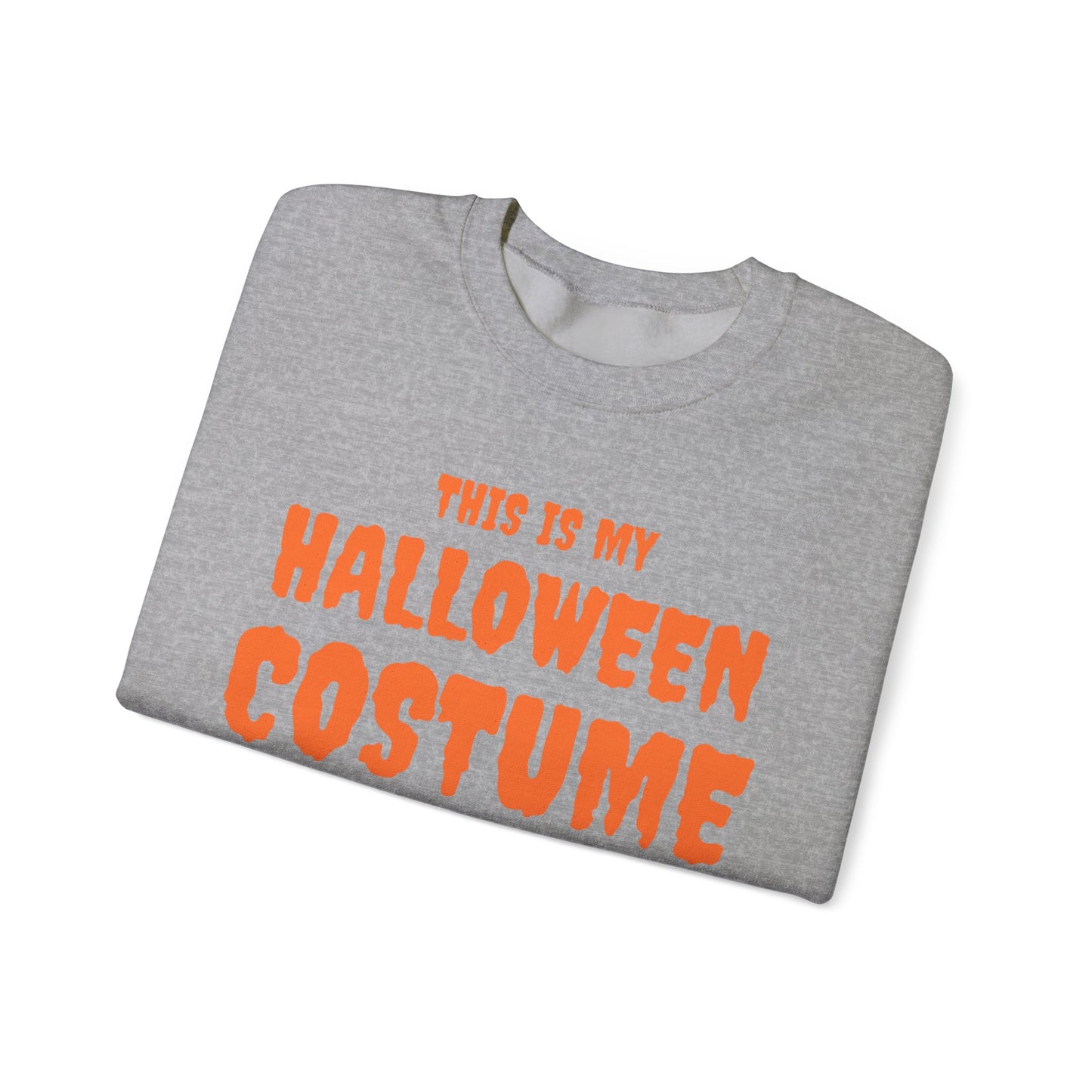 Halloween Costume Crewneck Sweatshirt, Unisex Sweatshirt, Cozy Halloween Apparel, Festive Fall Clothing, Halloween Party Outfit