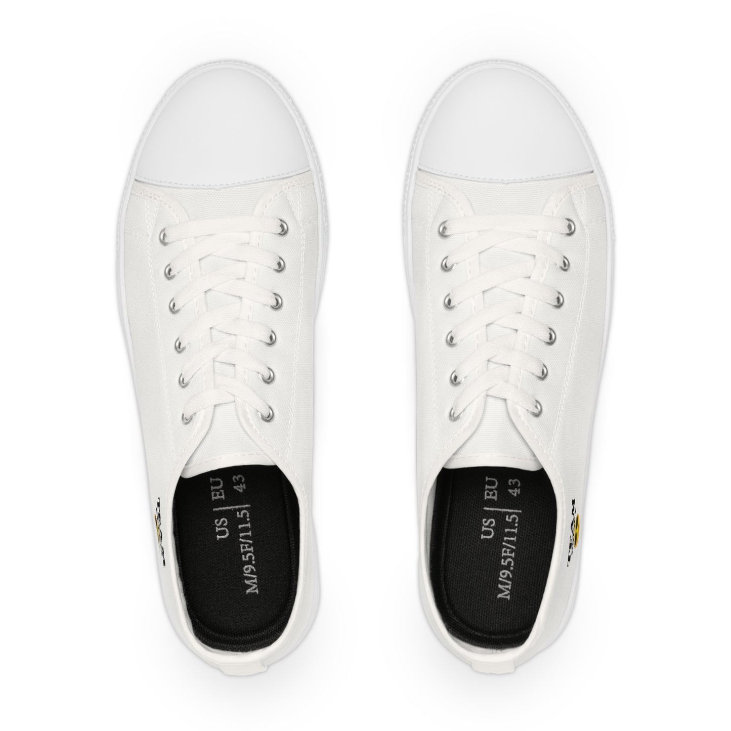 Casual White Low Top Sneakers for Trendy Comfort, Unisex Footwear, Everyday Fashion, Weekend Outings, Team Spirit Shoes