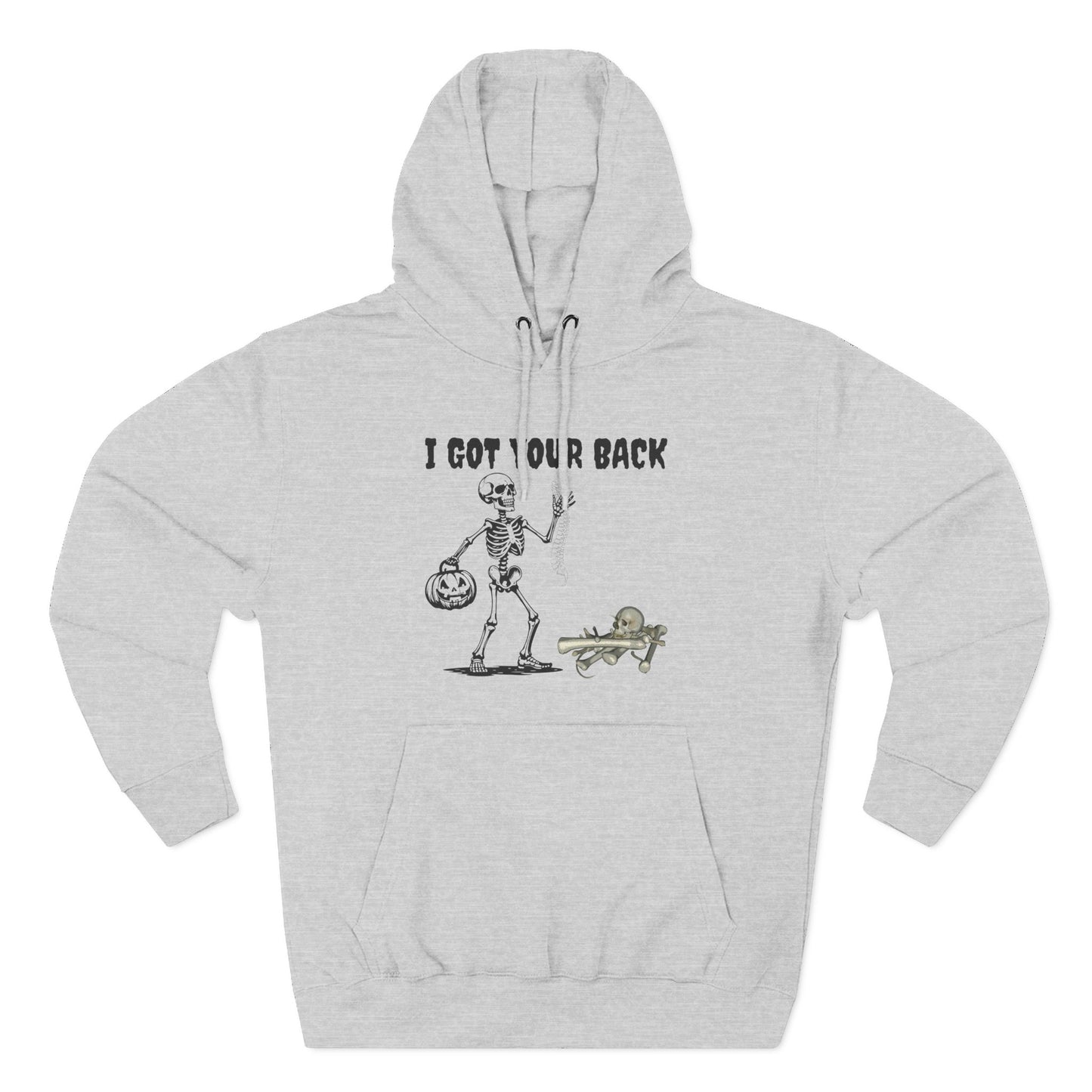 Fun Skeleton Hoodie, Halloween Gift, Cozy Fleece Sweatshirt, Unisex Pullover, Casual Wear, Unique Hoodie for Friends