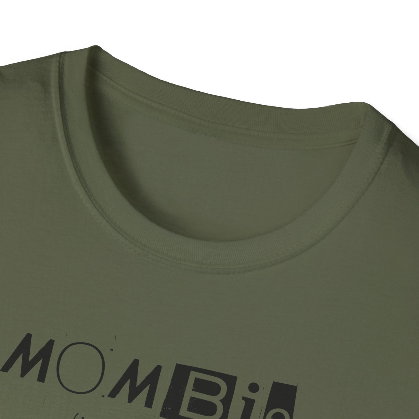 Funny MOMBie Unisex T-Shirt | Mother's Day Gift, Casual Wear, Zombie Theme, Halloween Humor, Family Shirt