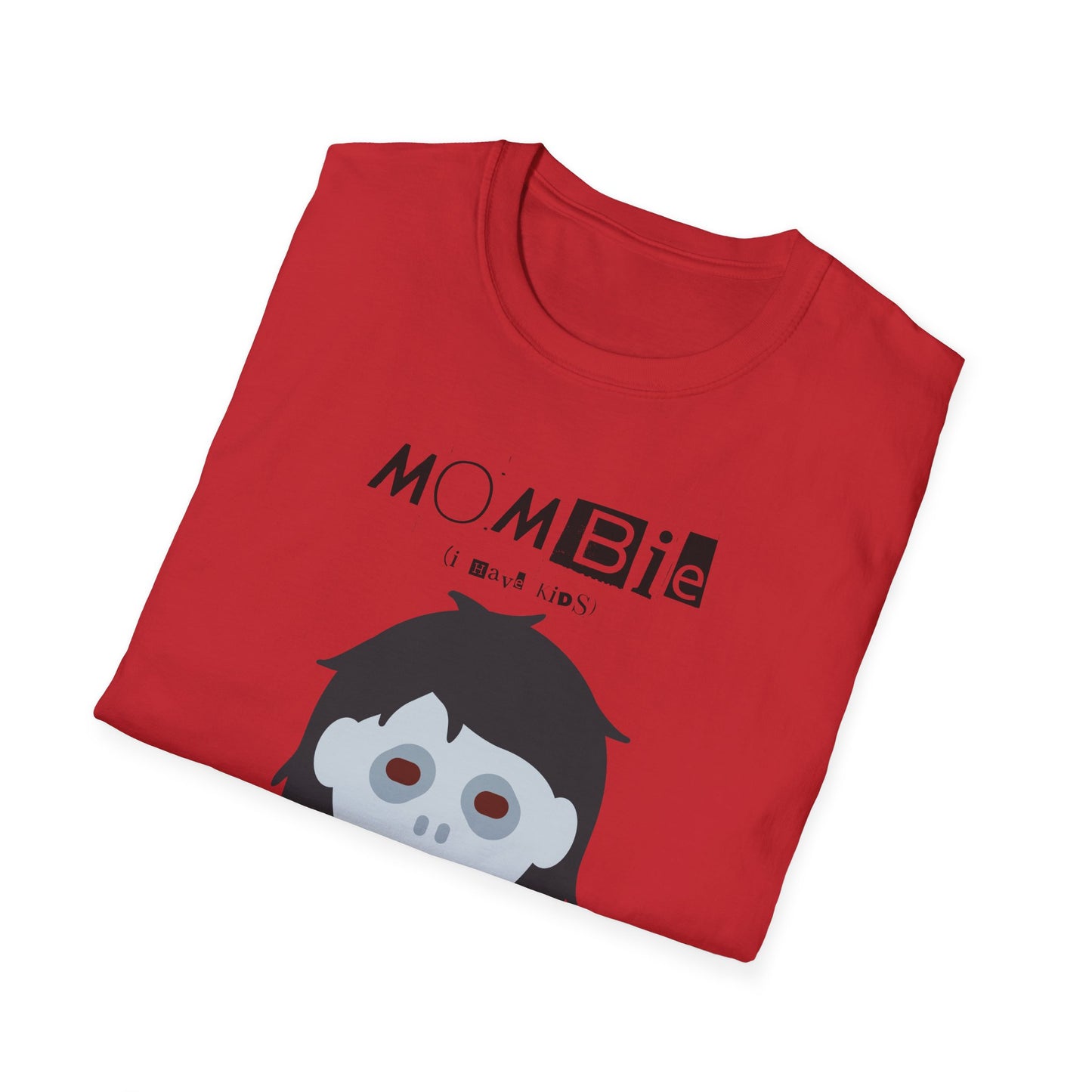Funny MOMBie Unisex T-Shirt | Mother's Day Gift, Casual Wear, Zombie Theme, Halloween Humor, Family Shirt