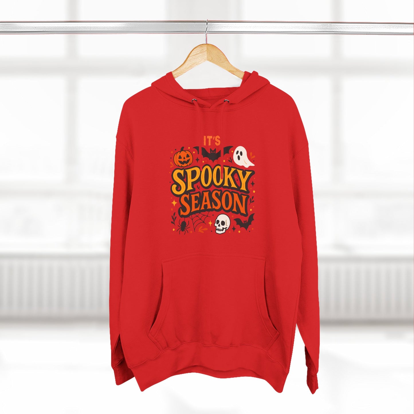 Spooky Season Hoodie, Fall Fashion, Halloween Sweatshirt, Cozy Gift, Graphic Hoodie, Autumn Apparel