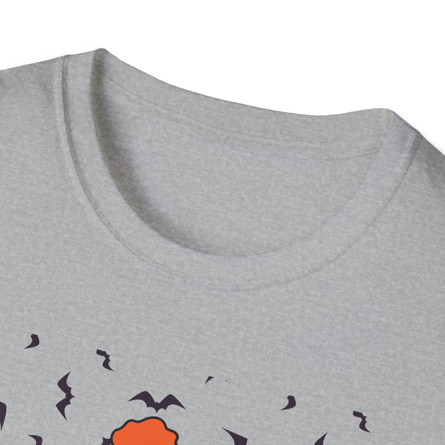 Halloween Ghost Cozy Unisex T-Shirt | Spooky Fun, Fall Apparel, Pumpkin Lovers Gift, Casual Halloween Outfit, Autumn Vibes