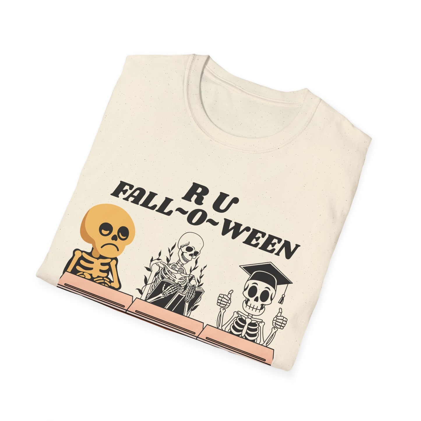 Halloween Themed T-Shirt, Spooky Costume Tee, Fall-O-Ween Graphic Shirt, Unisex Fall Apparel, Perfect for Parties
