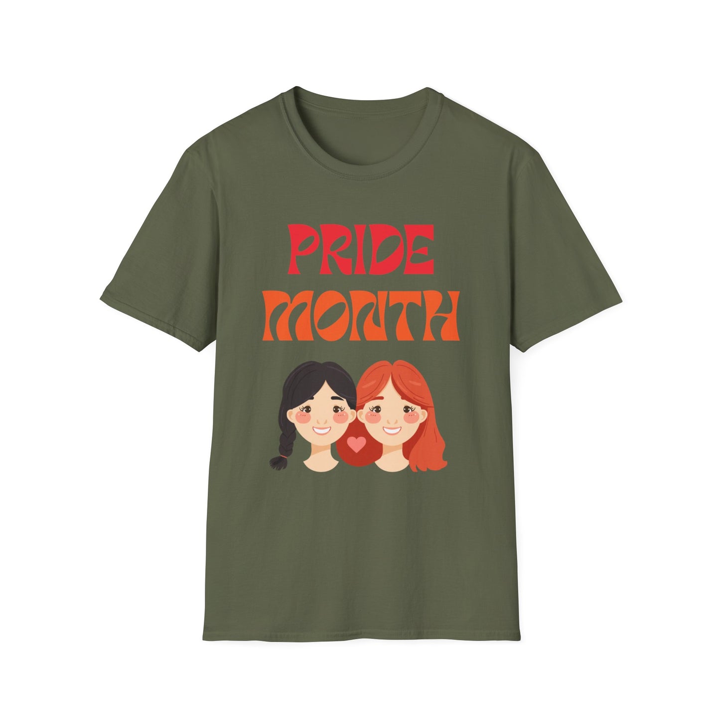 Pride Month Lesbian Couple T-Shirt | LGBTQ+ Love Tee