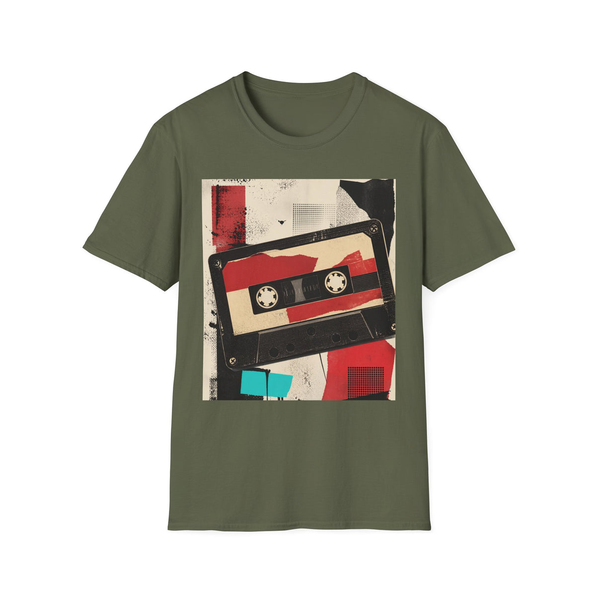 Retro Cassette Tape T-Shirt | Vintage Music Graphic