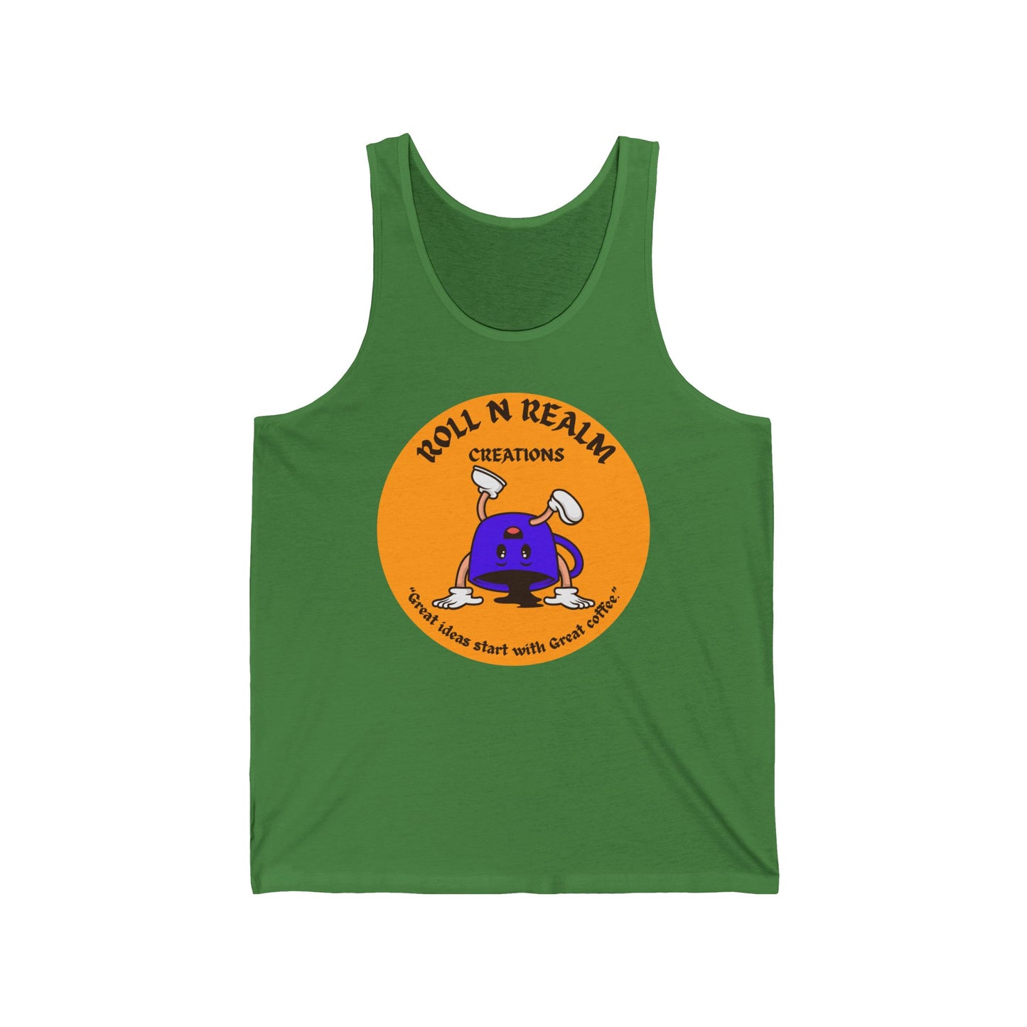 Playful Unisex Jersey Tank Top - Perfect for Summer, Fun Outings, and Casual Wear, Gift for Gamers, Relaxation, Warm Weather, Graphic Tank