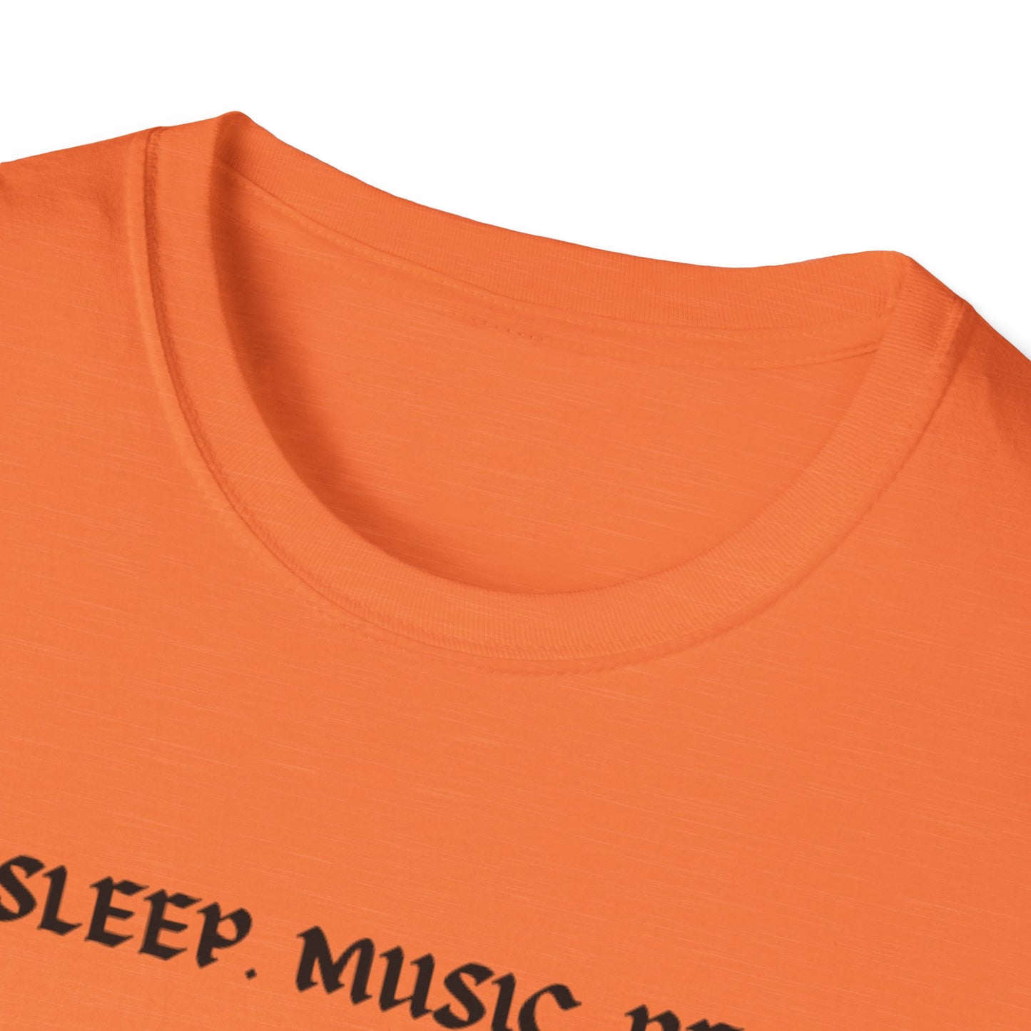 Skeleton Music Vibes Unisex Softstyle T-Shirt | Rock Music Lovers Tee, Concert Shirt, Halloween Apparel, Gift for Musicians