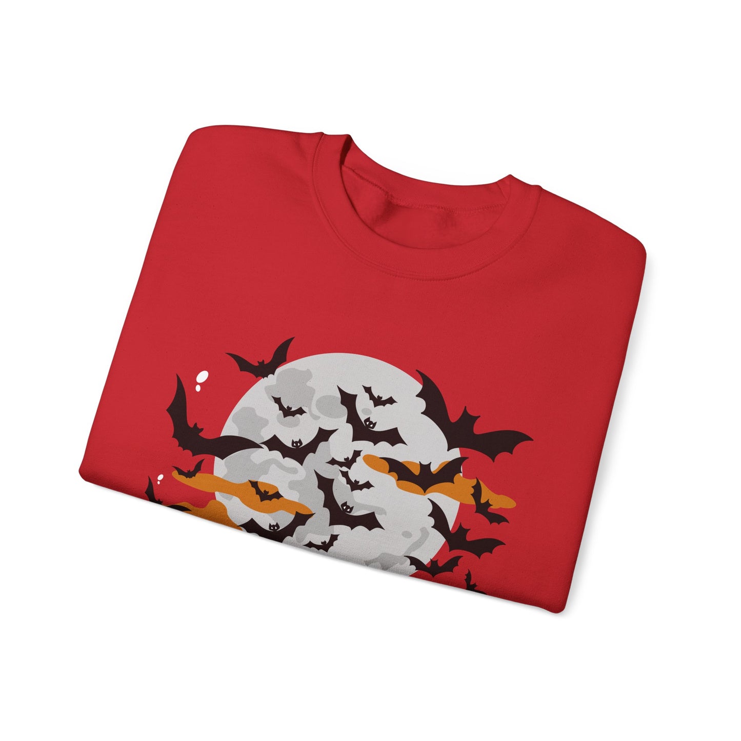 Spooky Skeleton Halloween Sweatshirt, Cozy Crewneck Pullover, Unisex Halloween Apparel, Fall Fashion, Perfect for Pumpkin Patches