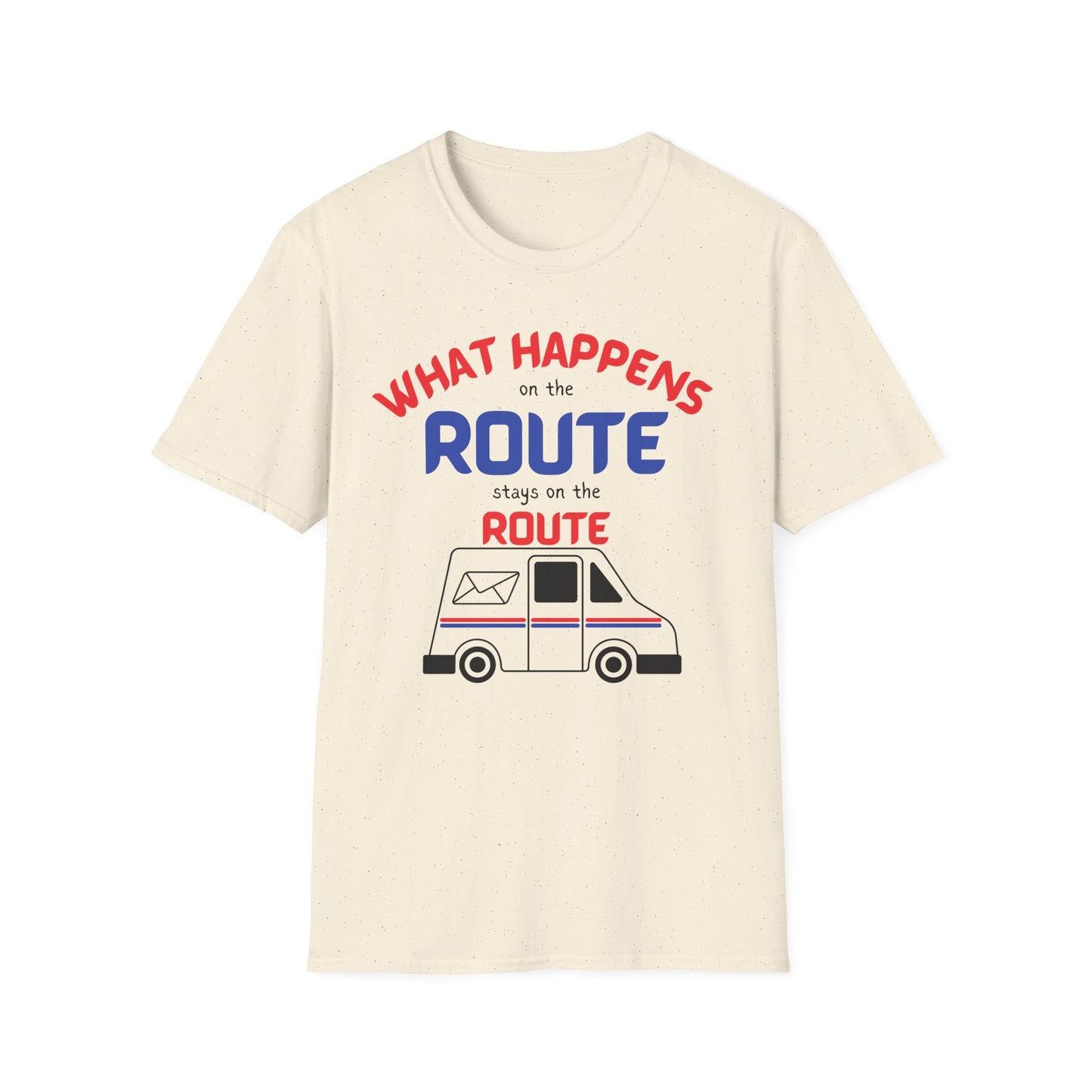 Fun Route Adventure T-Shirt, Casual Tee, Travel Shirt, Road Trip Gift, What Happens on the Route Tee, Unisex Gift Idea