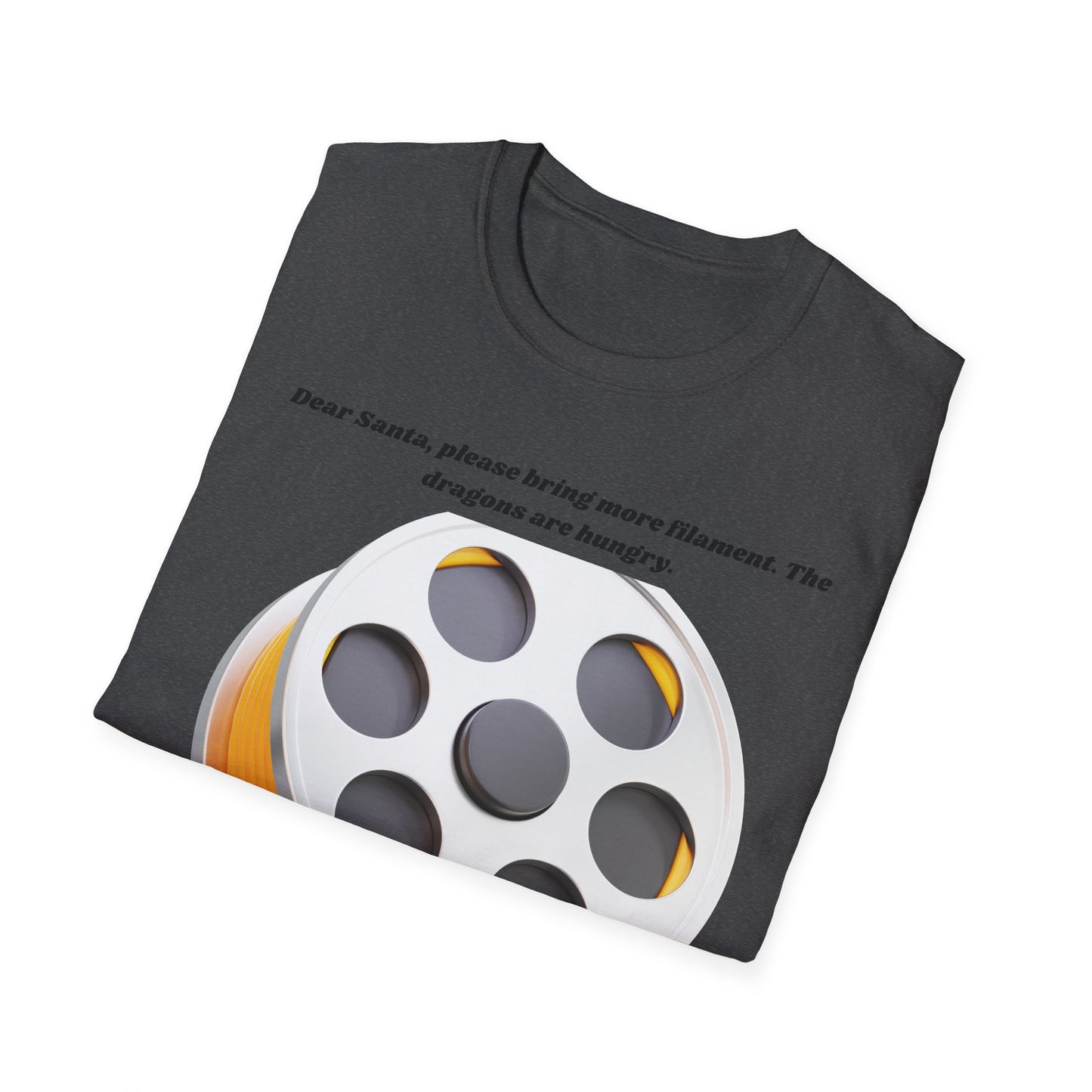 Filament Spool Graphic T-Shirt | 3D Printing Humor