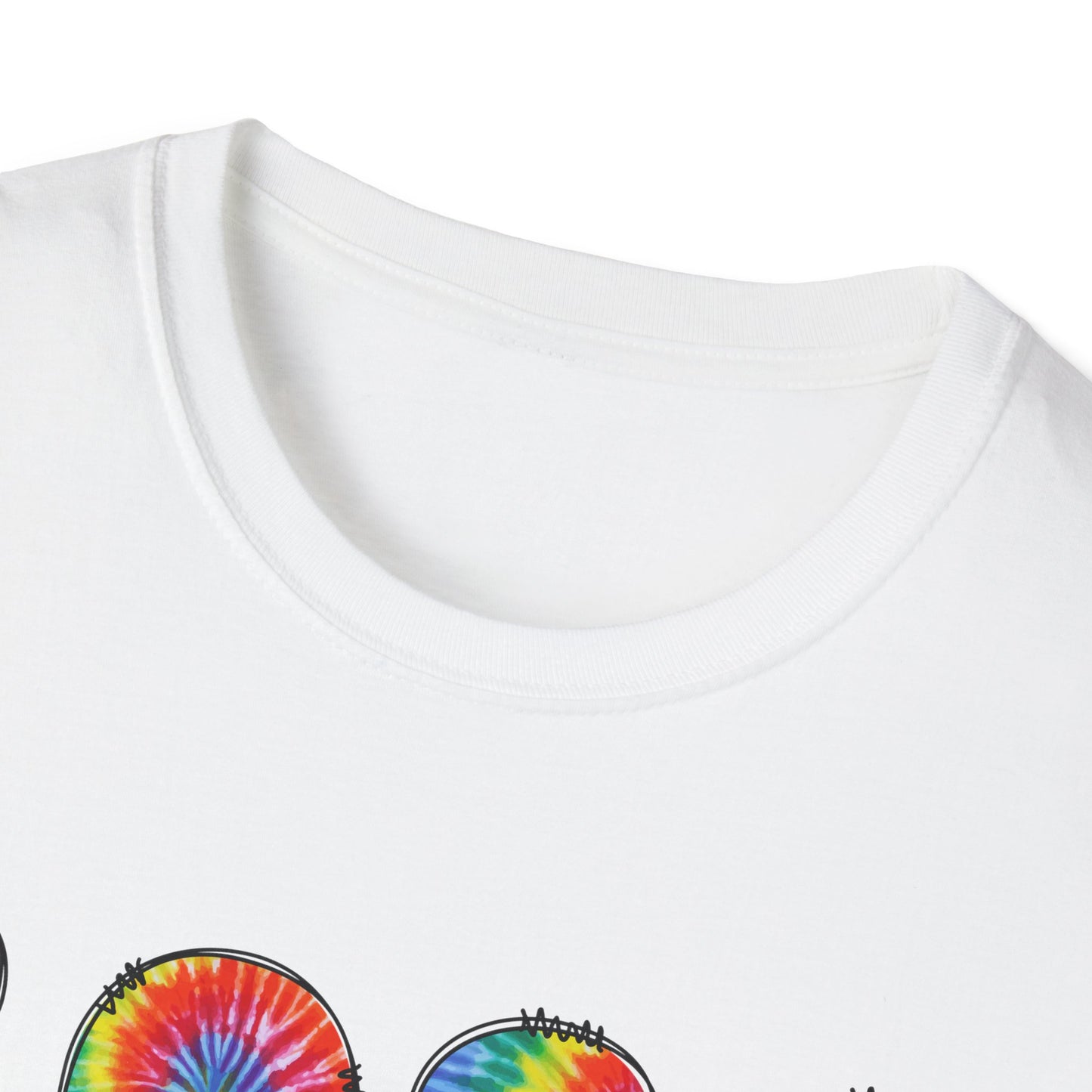 Tie Dye 2026 T-Shirt | Colorful Swirl Number Tee