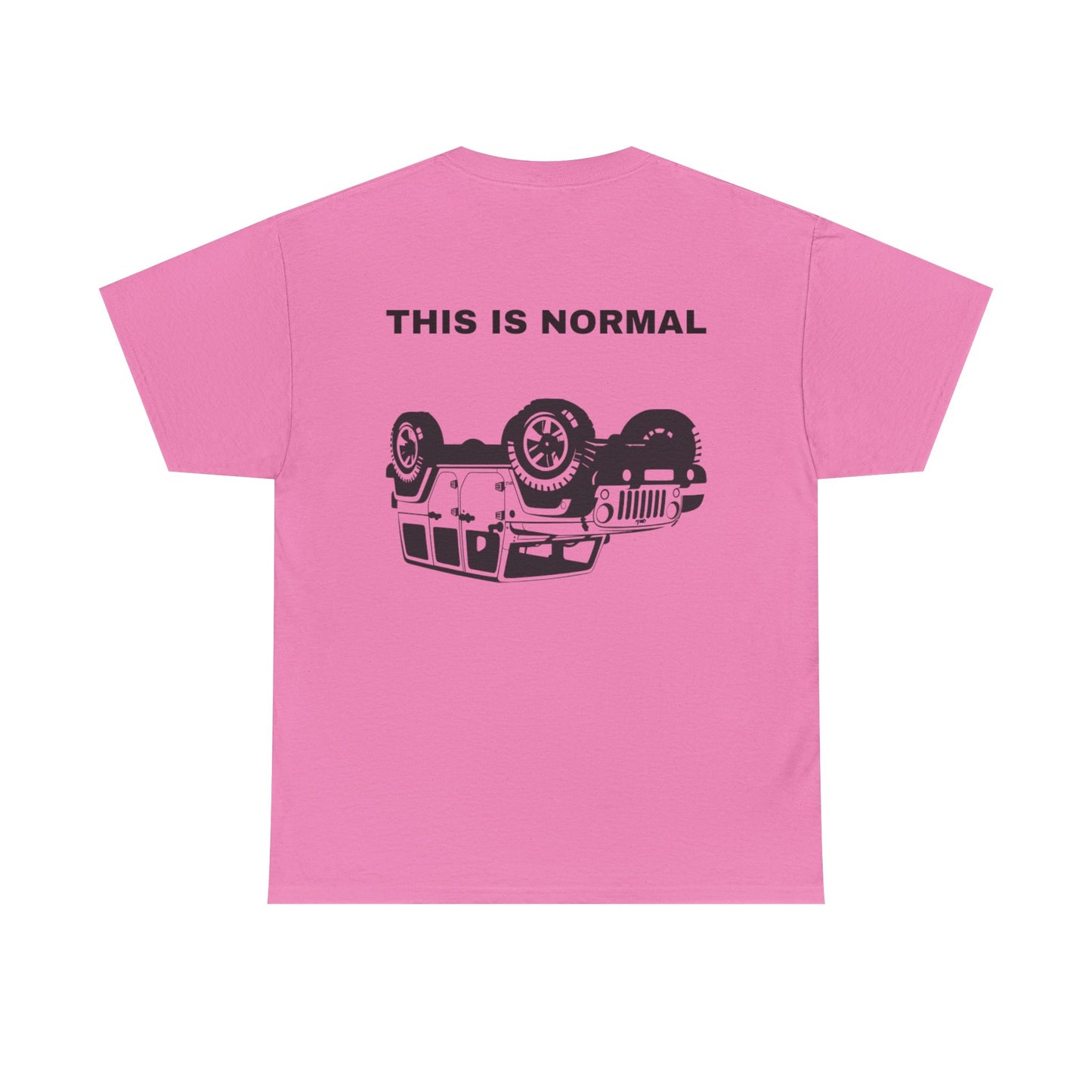 Funny Unisex Heavy Cotton Tee - "This Is Normal" Graphic T-Shirt for Car Enthusiasts, Gifts for Him, Casual Wear, Humor Apparel