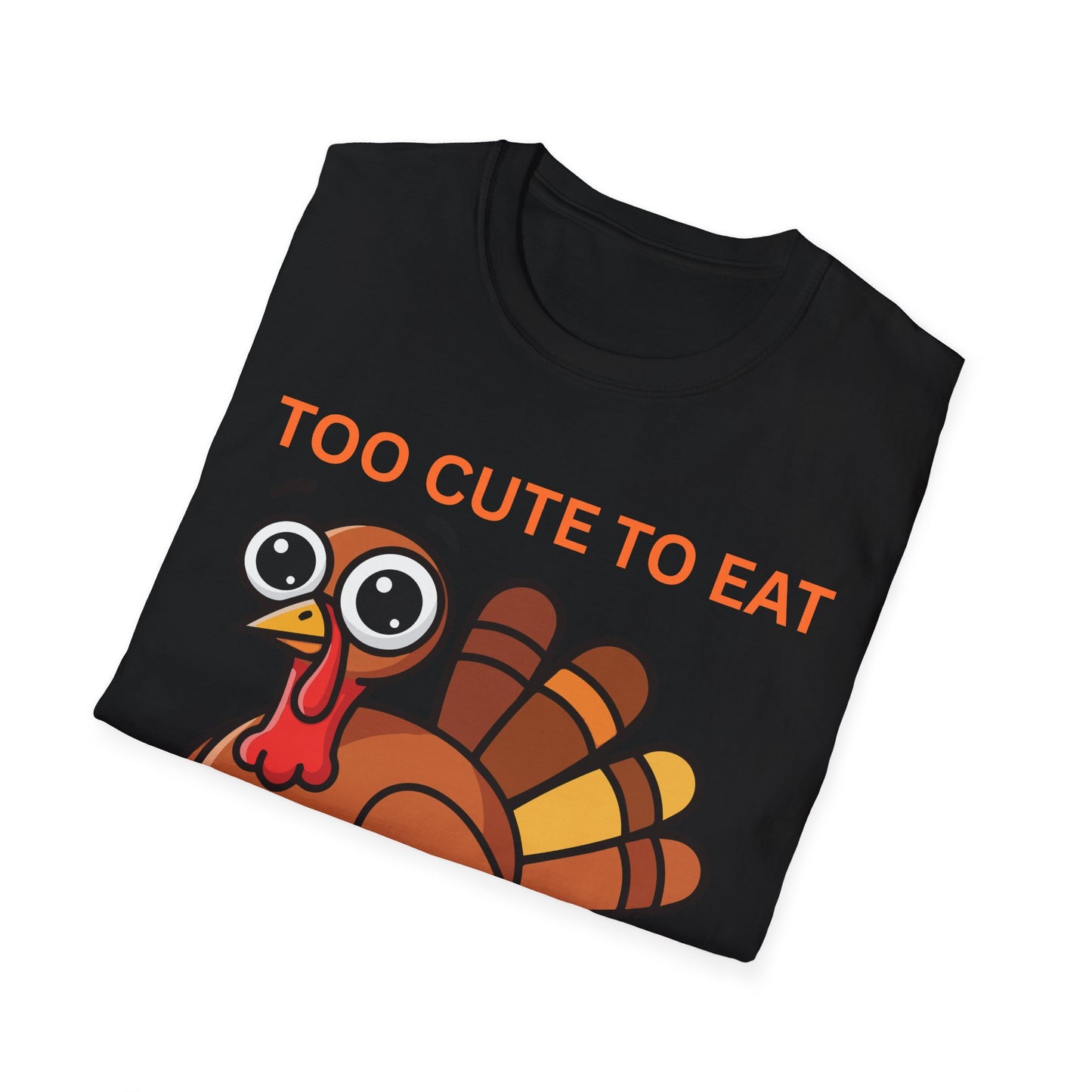 Cute Thanksgiving Turkey T-Shirt, Funny Holiday Shirt, Family Gatherings, Thanksgiving Celebration, Gift for Turkey Lovers, Unisex Tee