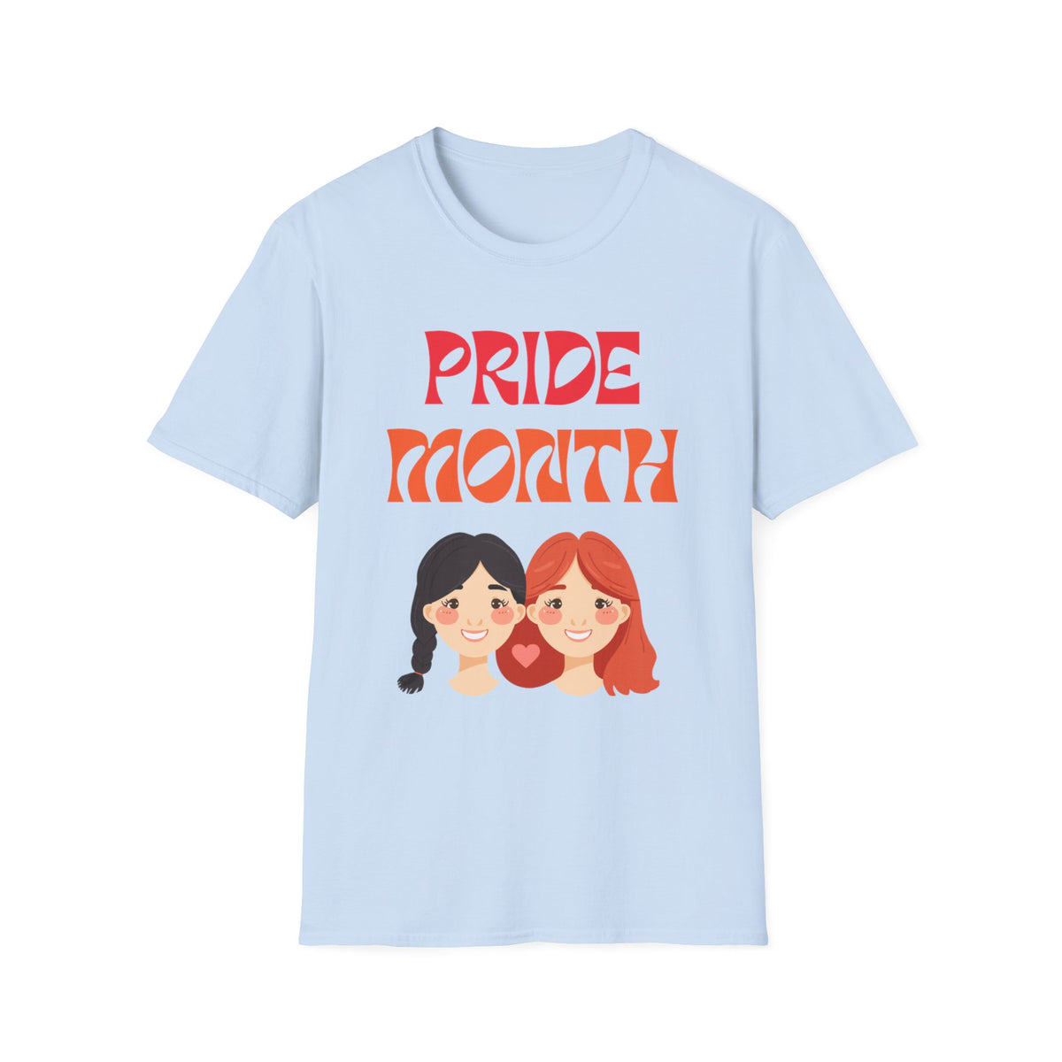 Pride Month Lesbian Couple T-Shirt | LGBTQ+ Love Tee
