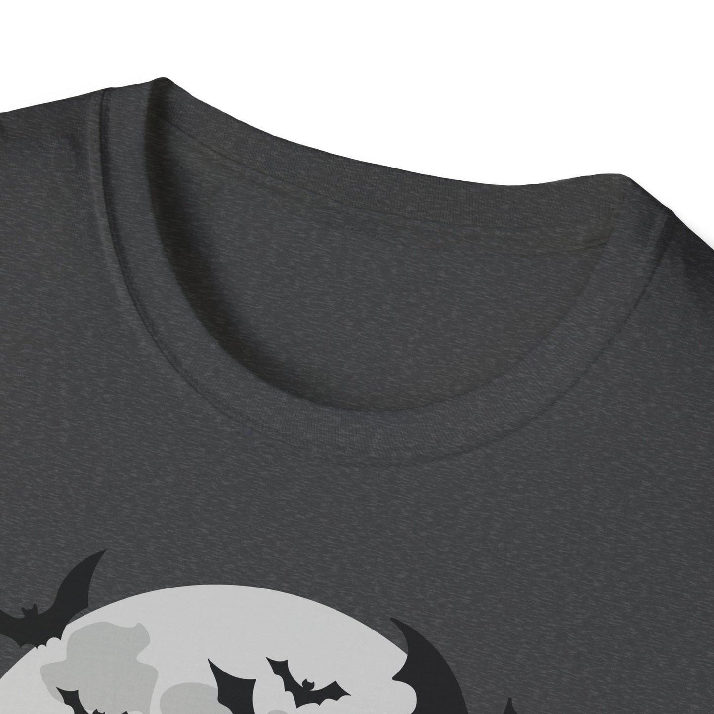 Halloween Skeleton Dance T-Shirt, Unisex Tee for Halloween Parties, Spooky Season Shirt, Cute Skeleton Design, Fun Graphic Tee