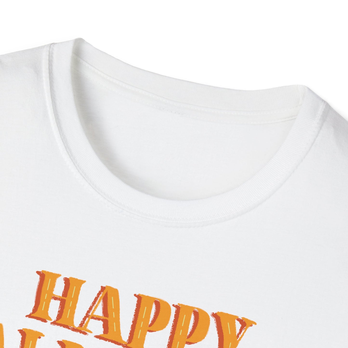 Happy Halloween Unisex Softstyle T-Shirt, Cute Halloween Tee, Fall Fashion, Pumpkin Spice Lovers, Halloween Party Outfit, Trendy [...]