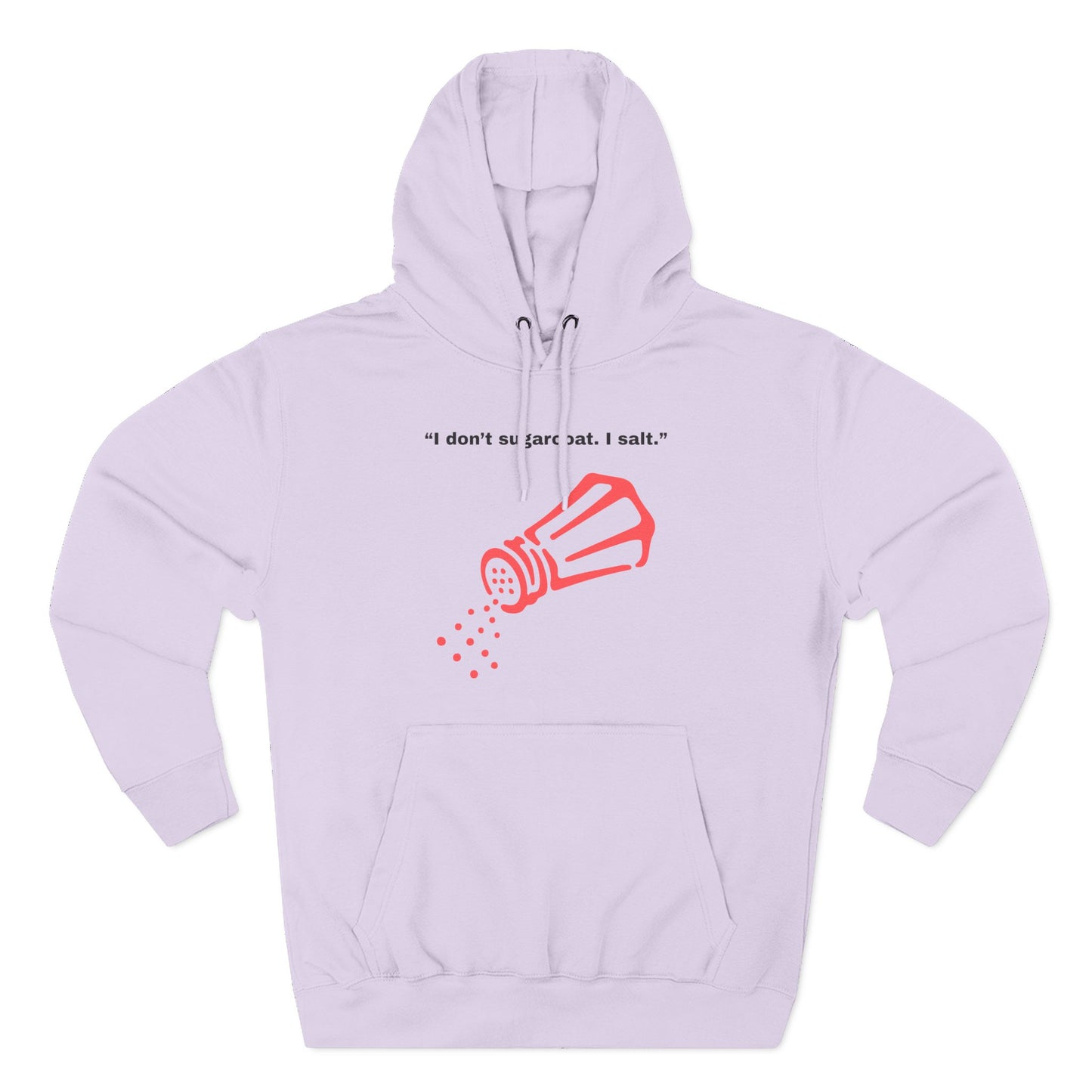 I Don t Do Part Salt I Salt salt shaker illustration Hoodie | Minimal Kitchen Humor