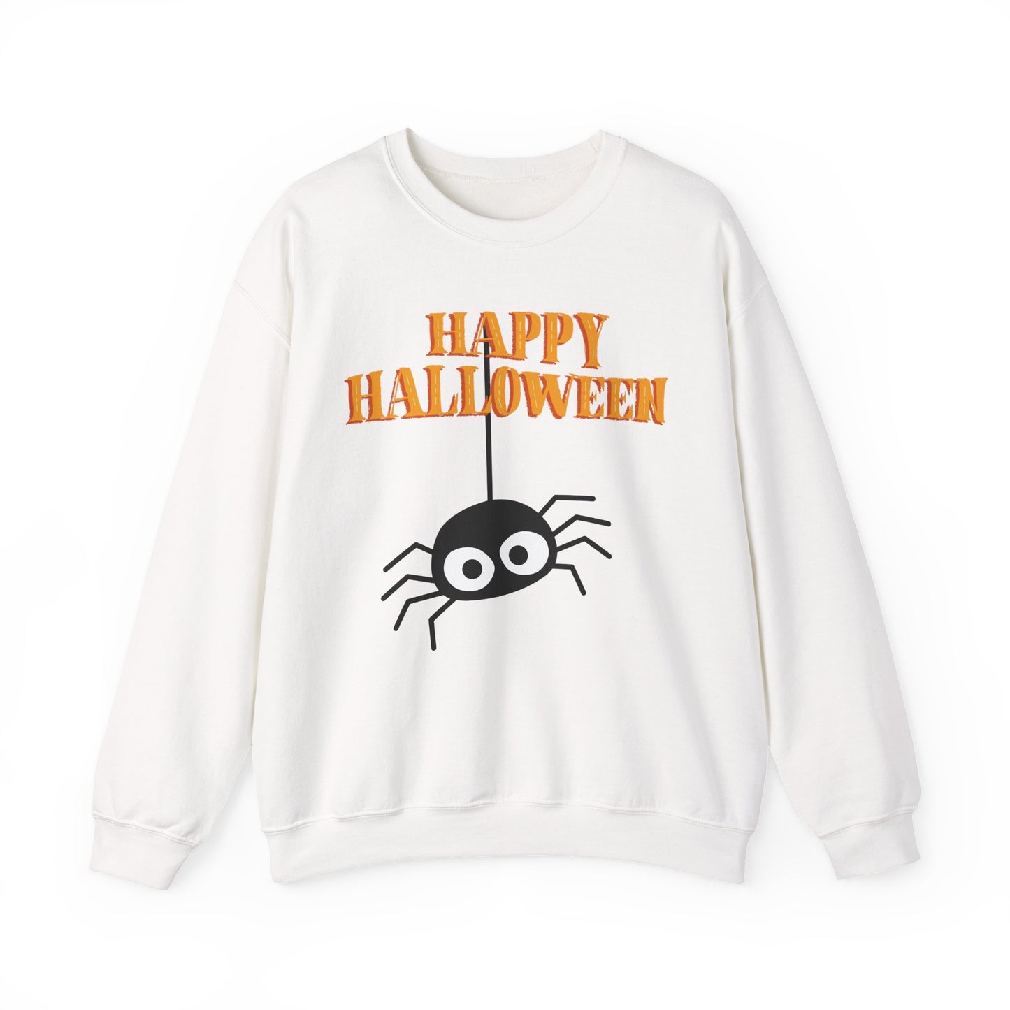 Halloween Spider Crewneck Sweatshirt | Cozy Unisex Pullover, Perfect for Fall, Halloween, Spooky Season, Gift for Friends
