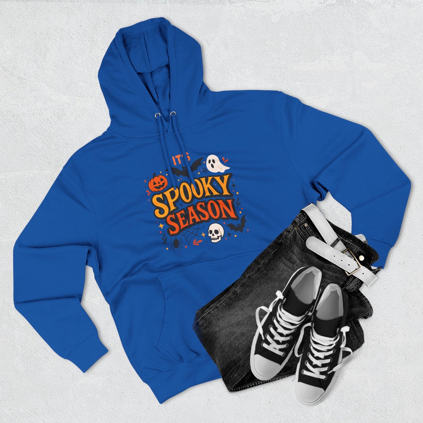 Spooky Season Hoodie, Fall Fashion, Halloween Sweatshirt, Cozy Gift, Graphic Hoodie, Autumn Apparel
