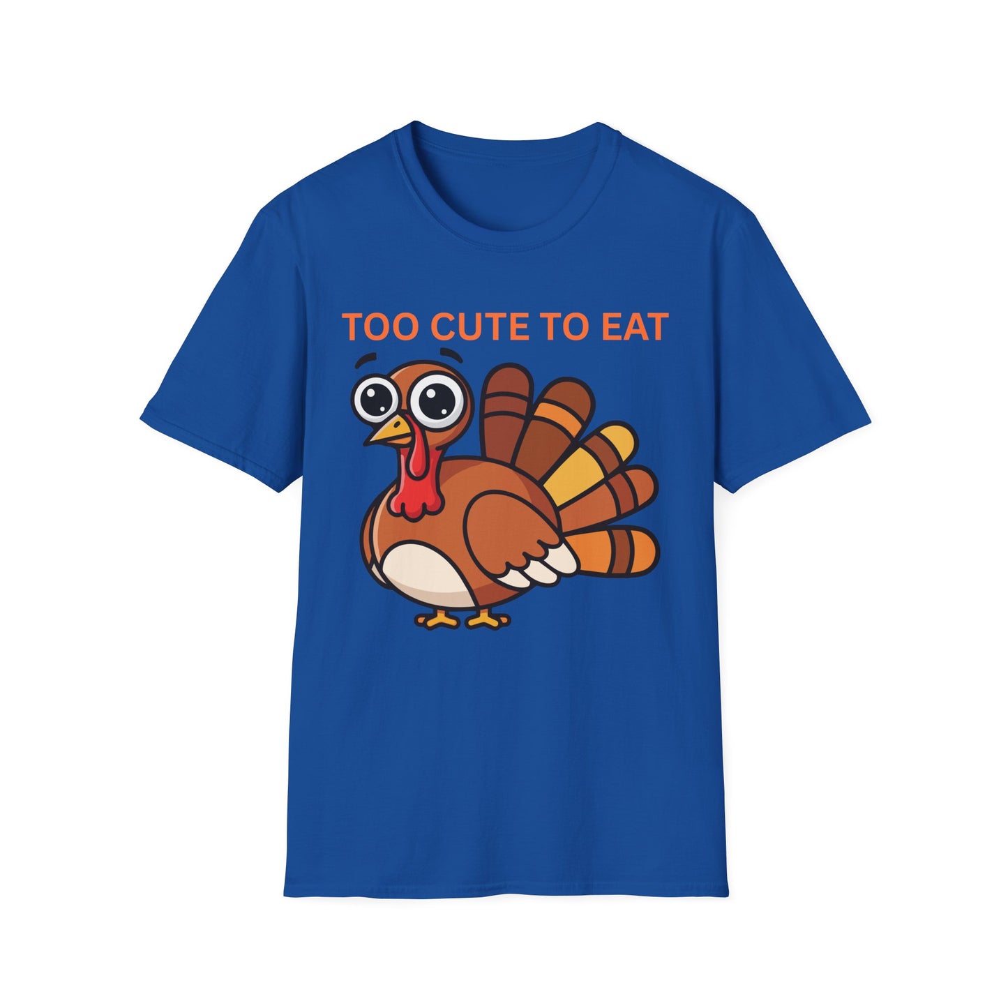 Cute Thanksgiving Turkey T-Shirt, Funny Holiday Shirt, Family Gatherings, Thanksgiving Celebration, Gift for Turkey Lovers, Unisex Tee