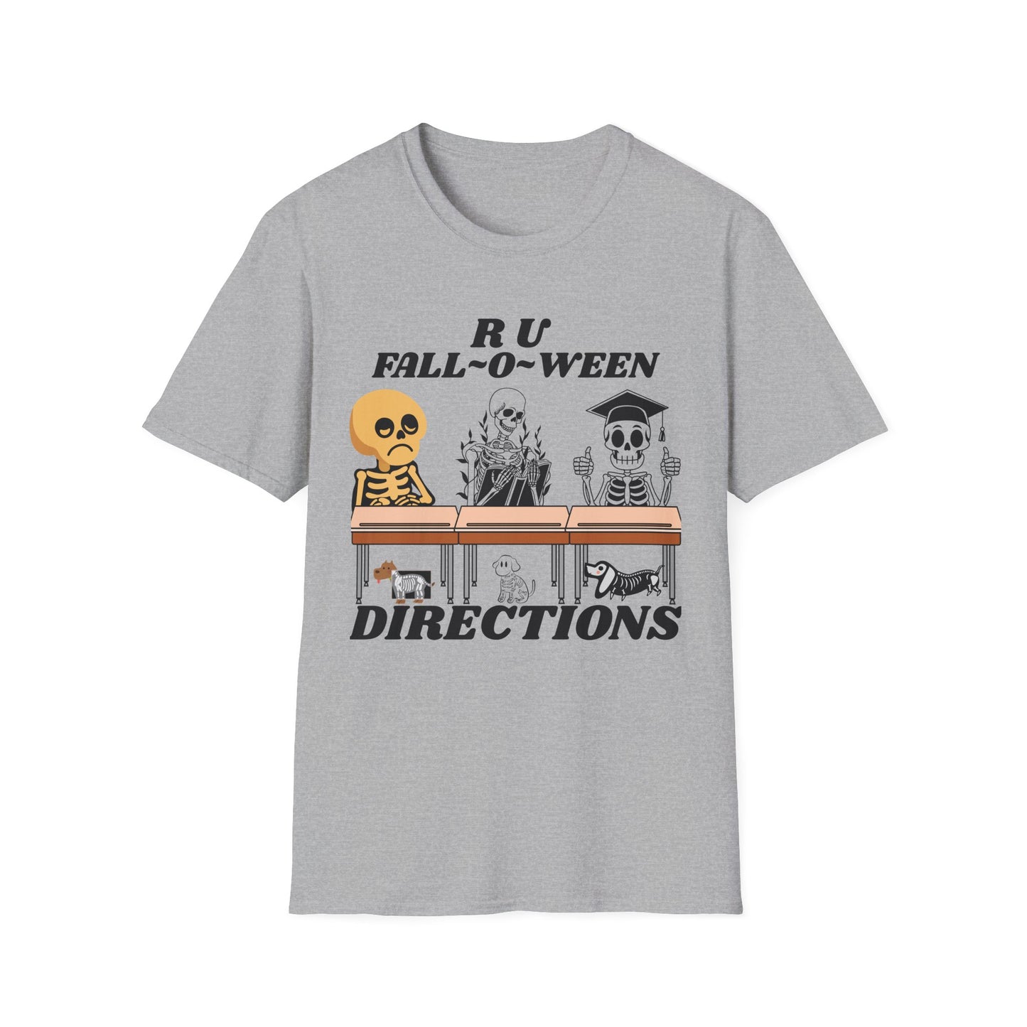 Halloween Themed T-Shirt, Spooky Costume Tee, Fall-O-Ween Graphic Shirt, Unisex Fall Apparel, Perfect for Parties