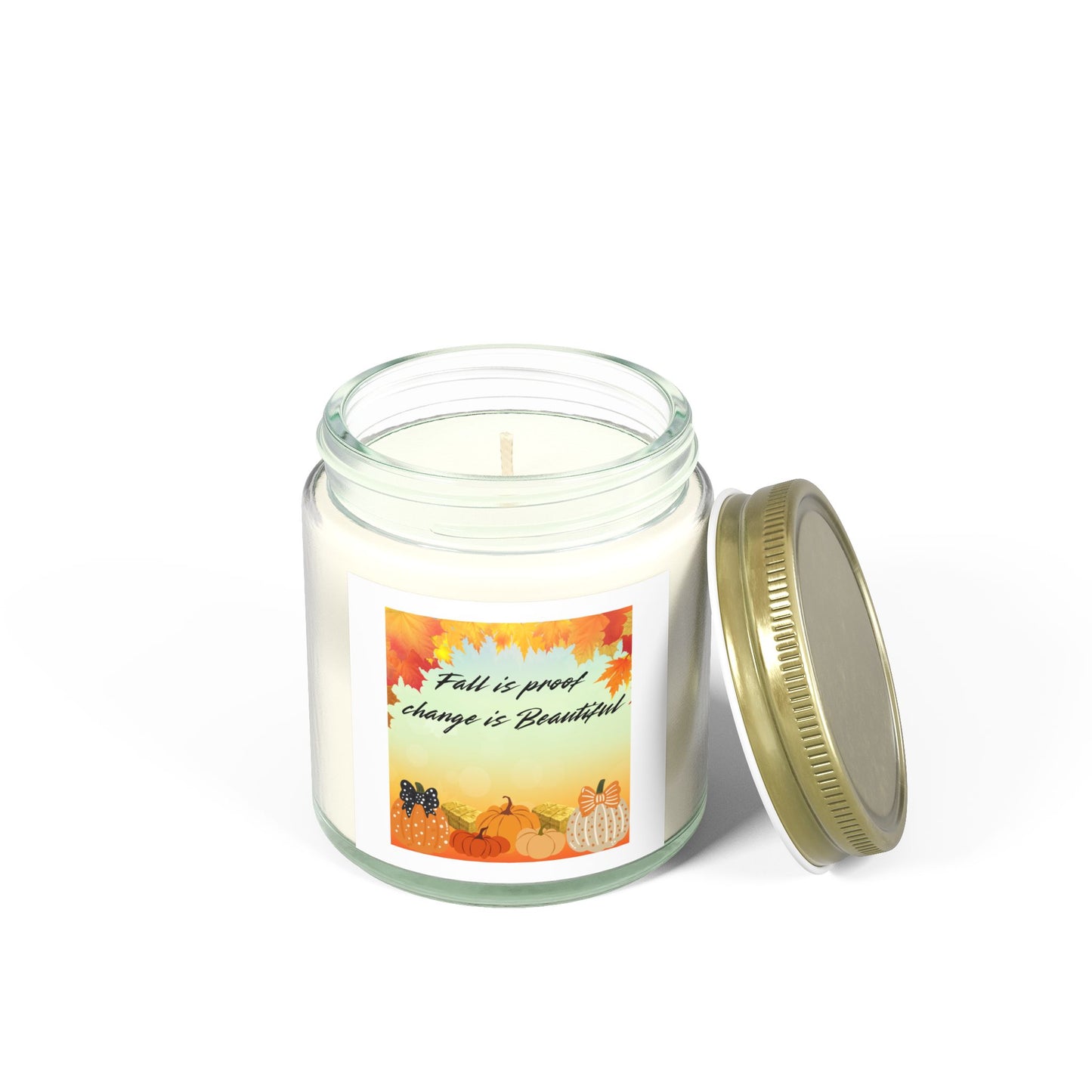 Fall-Themed Scented Candles, Aromatic Decor for Cozy Living, Autumn Gifts, Pumpkin Spice Candle, Seasonal Home Fragrance