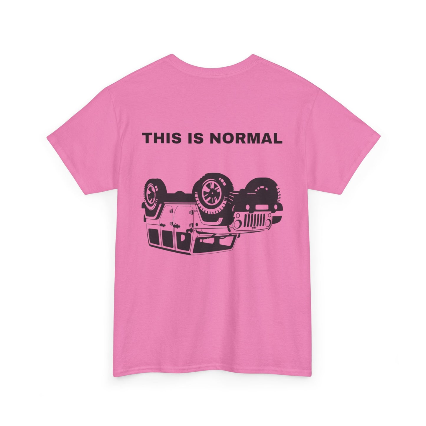 Funny Unisex Heavy Cotton Tee - "This Is Normal" Graphic T-Shirt for Car Enthusiasts, Gifts for Him, Casual Wear, Humor Apparel