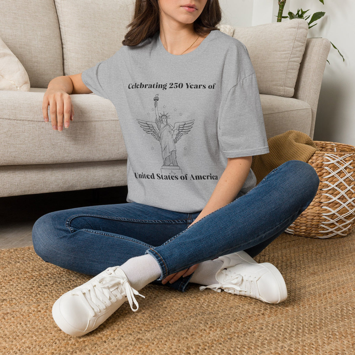 Celebrating 250 Years of Statue of Liberty T-Shirt | Americana