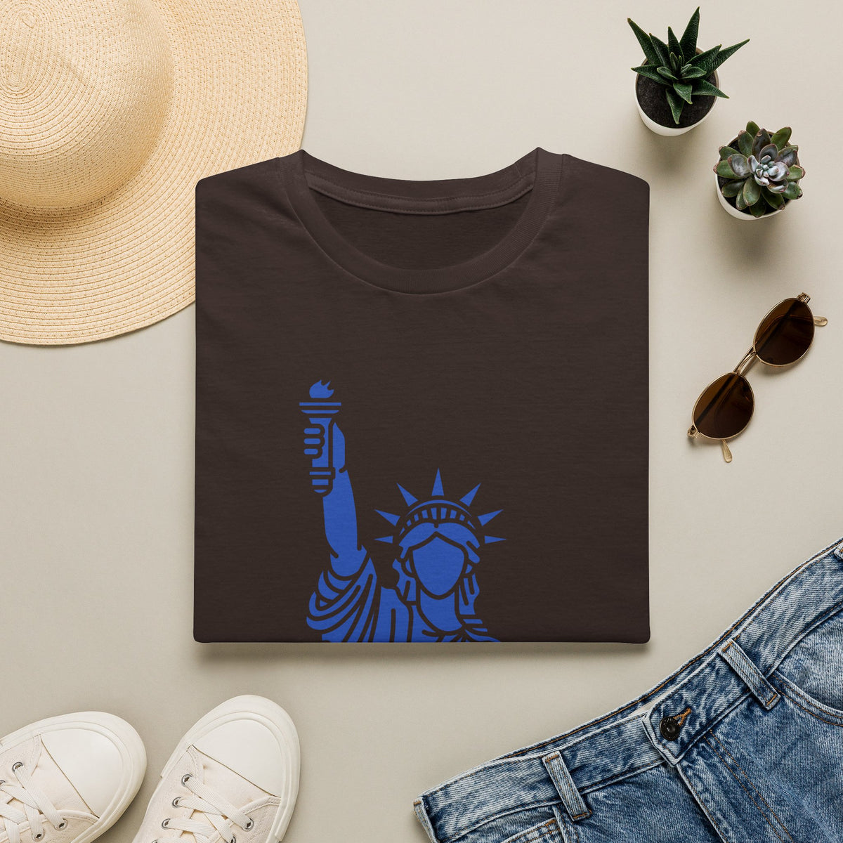 Statue of Liberty 250 Years of America T-Shirt | 1776-2026 Patriotic Tee