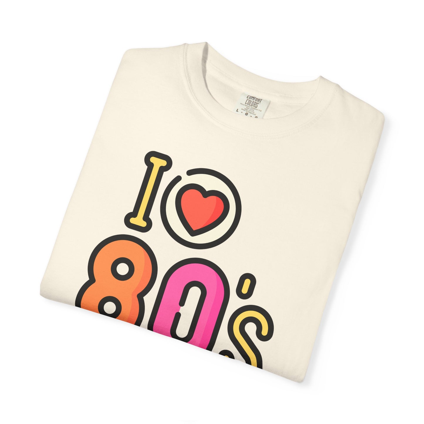 I  80s cassette & roller skate T-Shirt | Retro 1980s Design