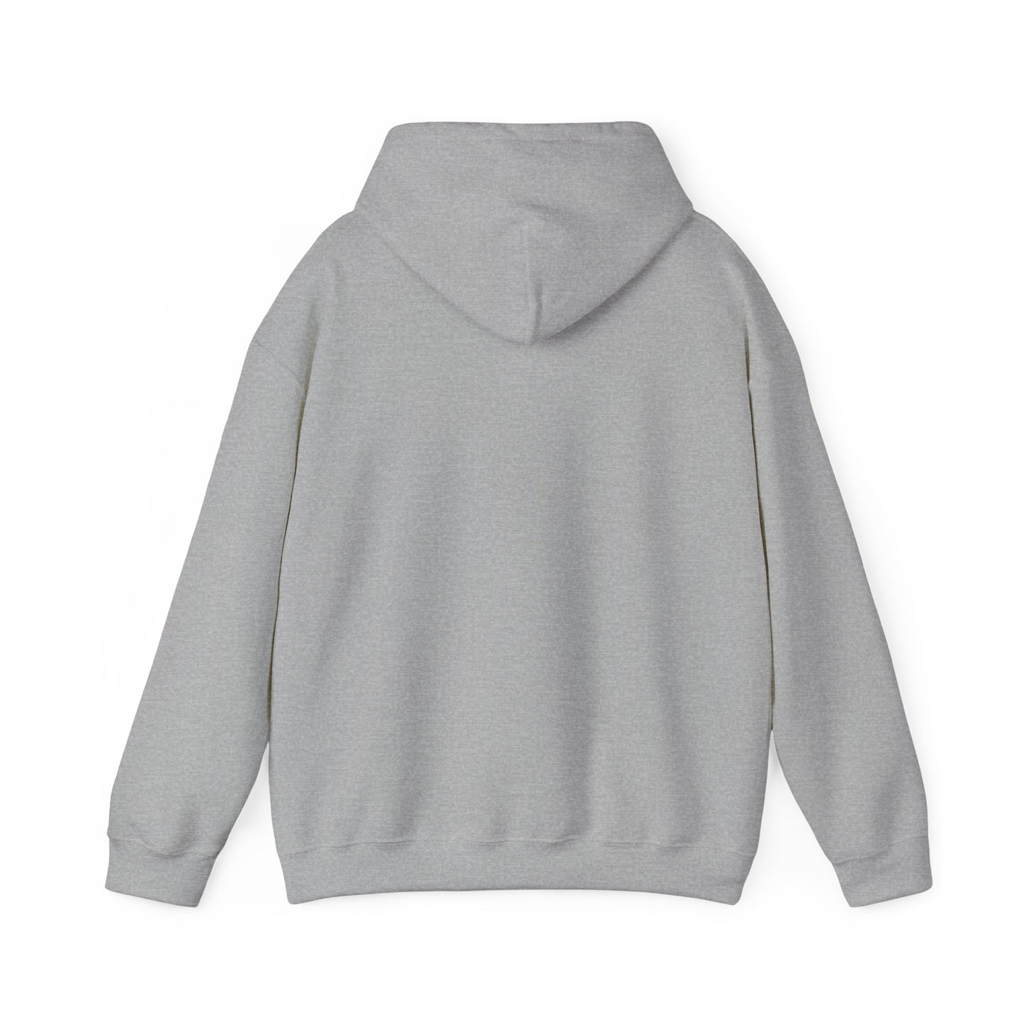 Heart Script Hoodie — Minimal Heart Text Graphic Pullover