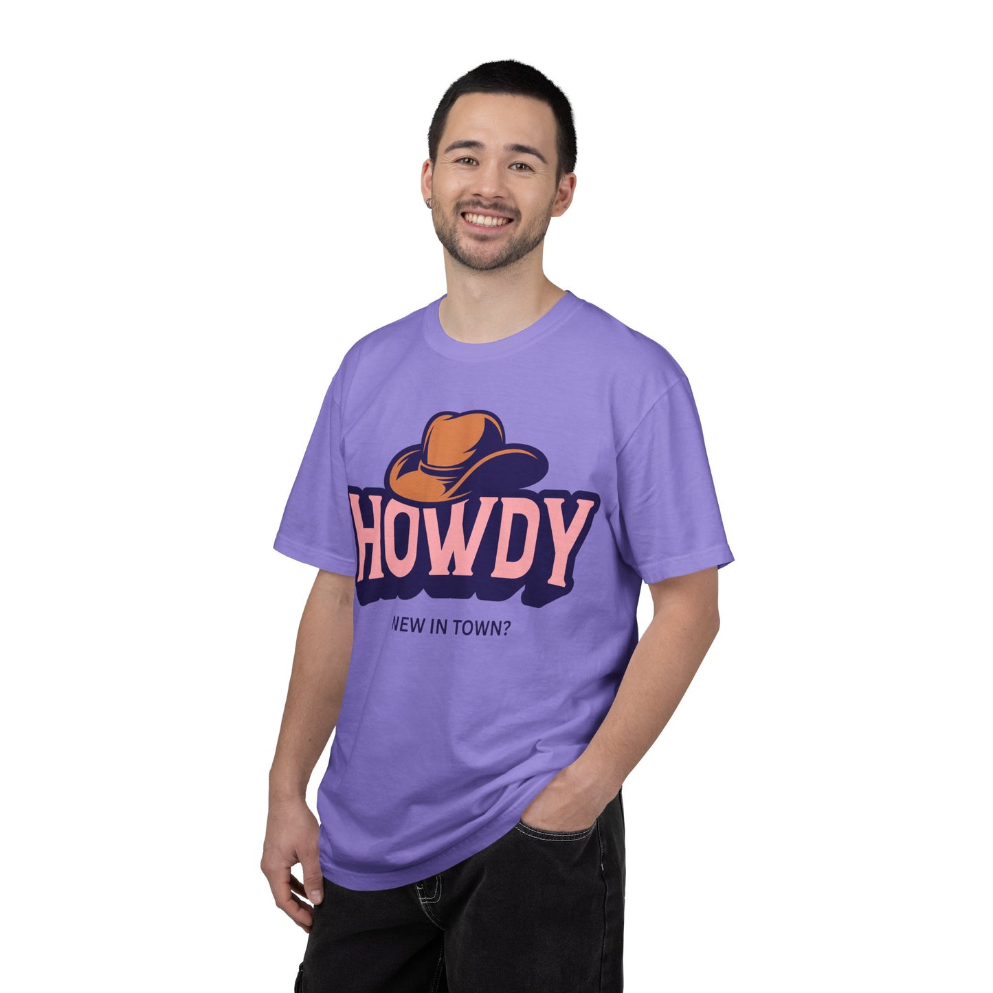 Howdy cowboy tee | T-Shirt, New in Town graphic