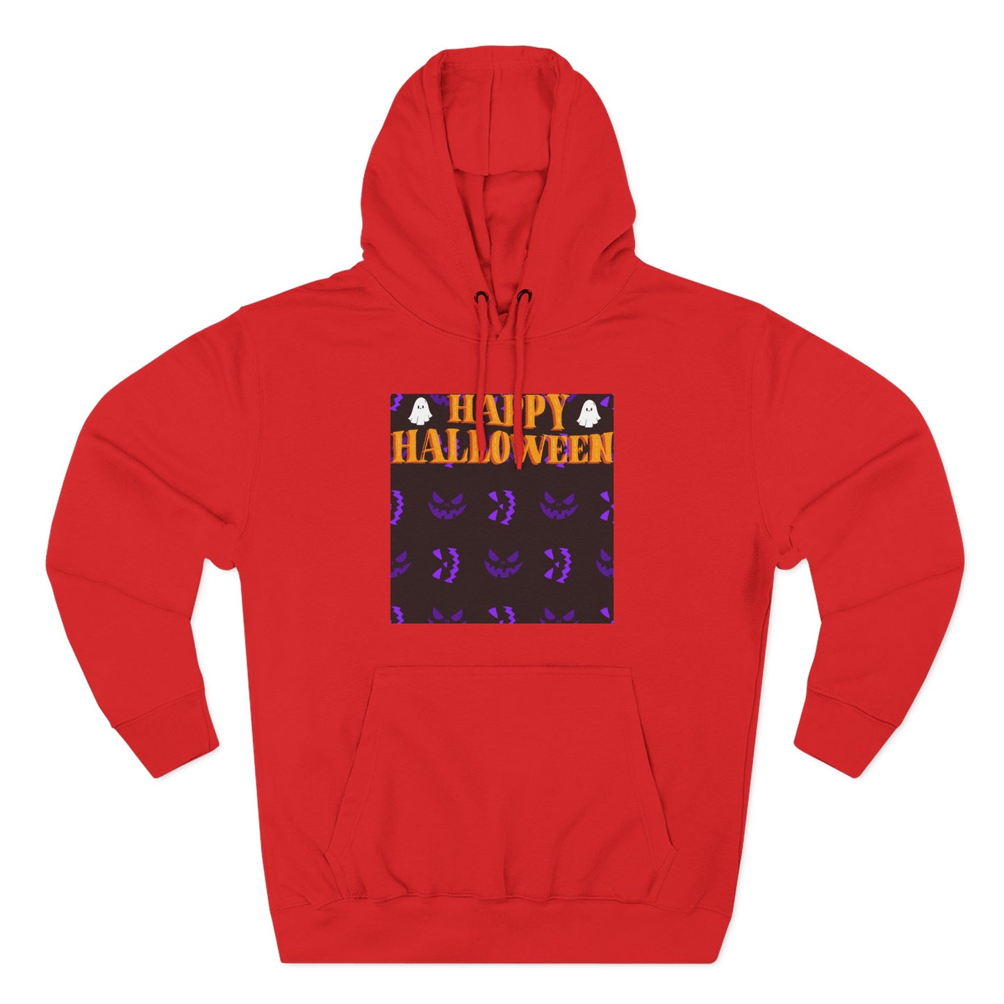 Halloween Fleece Hoodie, Cozy Fall Apparel, Unisex Halloween Clothing, Spooky Season Gift, Warm Fall Layers, Trick or Treat Hoodie