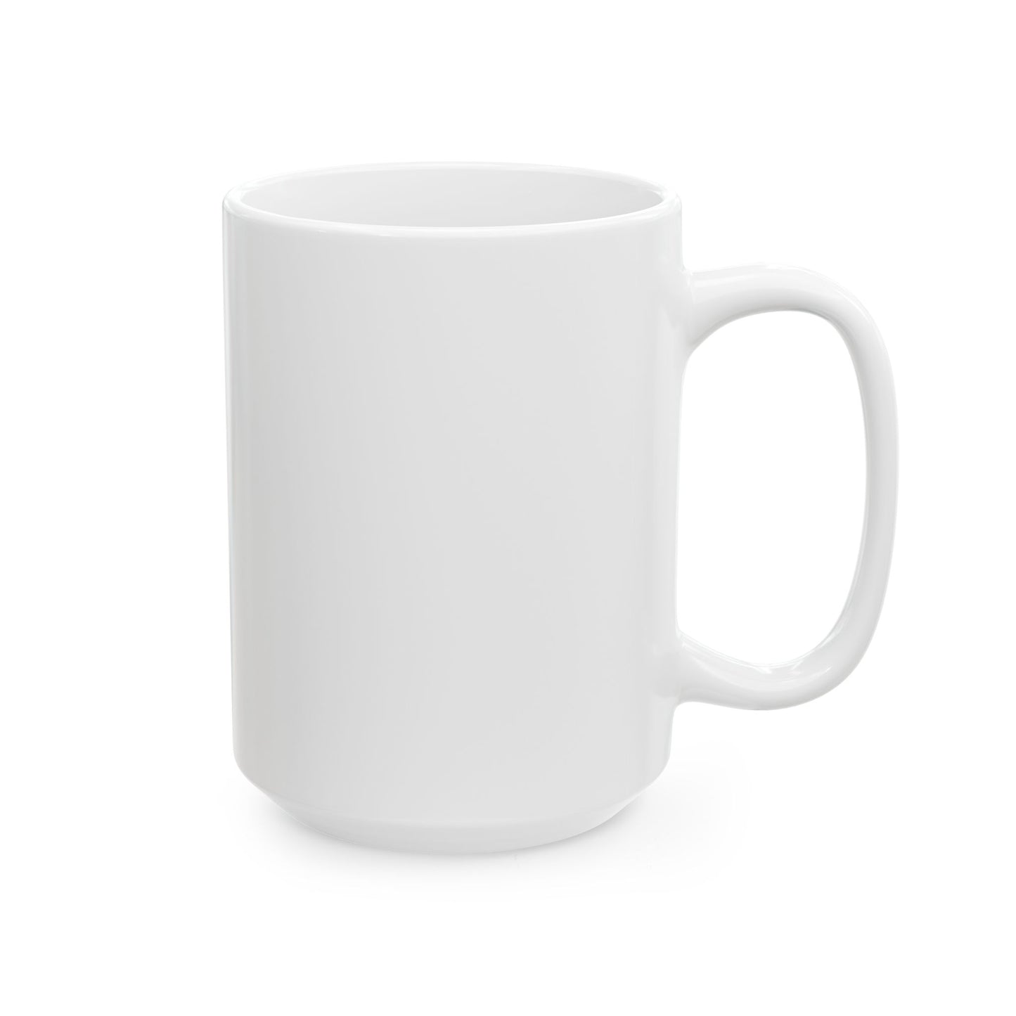 Floral Cat Illustration Mug | Ceramic Coffee Cup