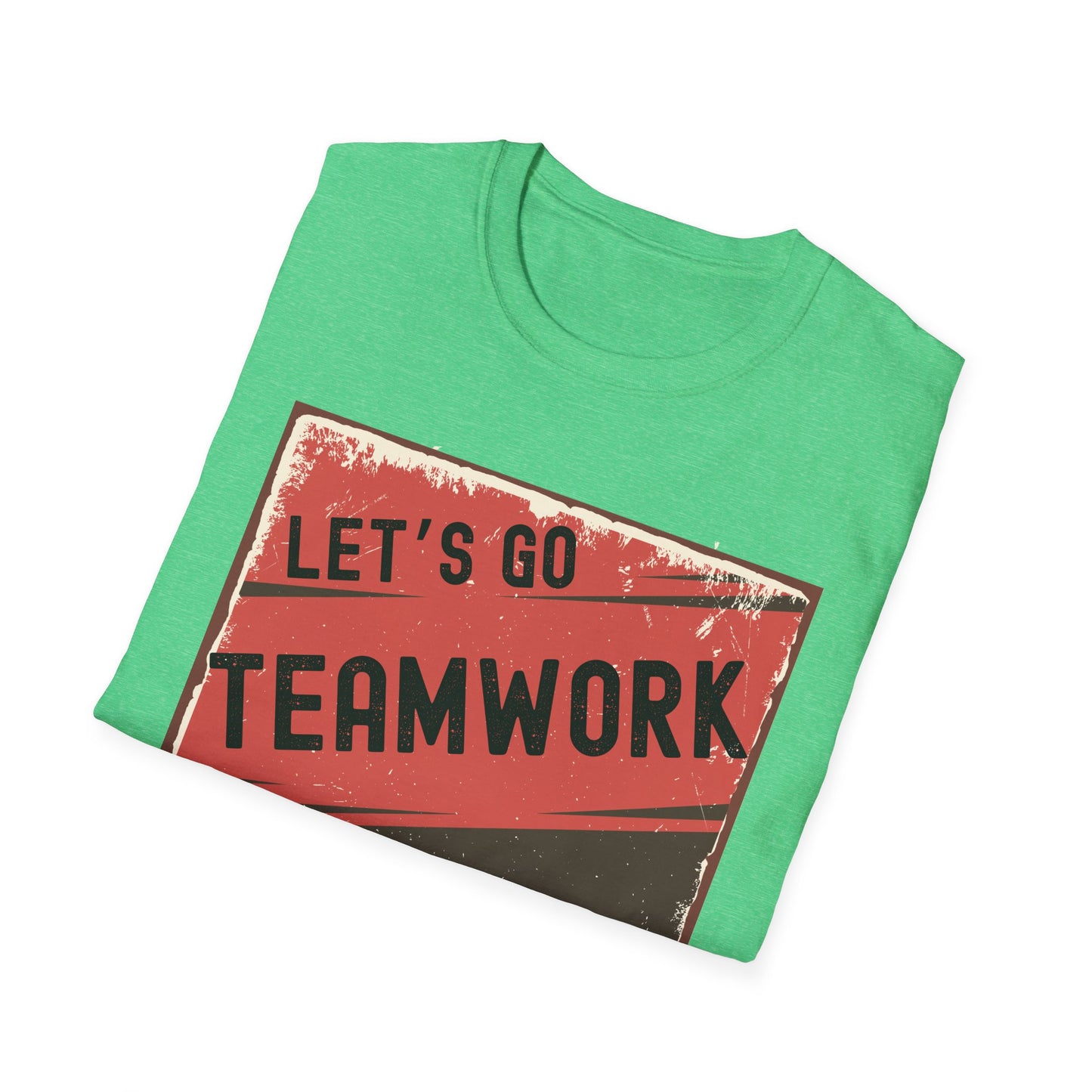 Let's Go Teamwork Unisex T-Shirt - Motivational Team Spirit Tee, Ideal for Sports Events, Team Outings, Fundraisers, Gifts