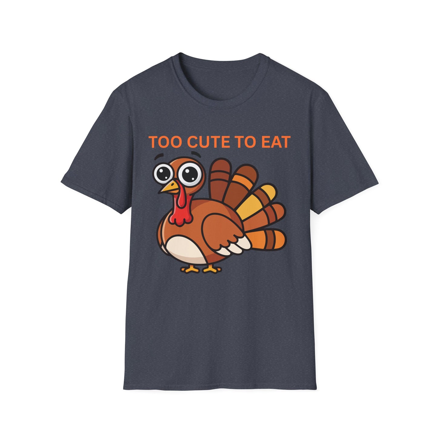 Cute Thanksgiving Turkey T-Shirt, Funny Holiday Shirt, Family Gatherings, Thanksgiving Celebration, Gift for Turkey Lovers, Unisex Tee