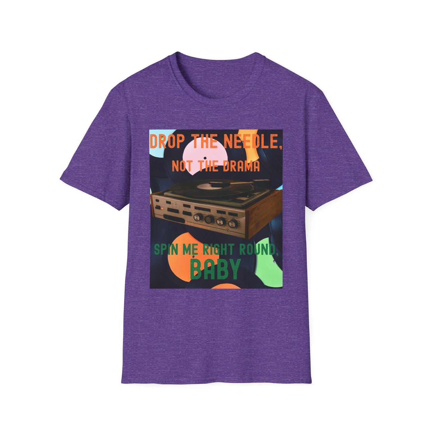 Retro Music Vibe Unisex T-Shirt, Perfect for Music Lovers, Gift for Vinyl Collectors, Casual Summer Wear, Party Tee, Unique Graphic Top