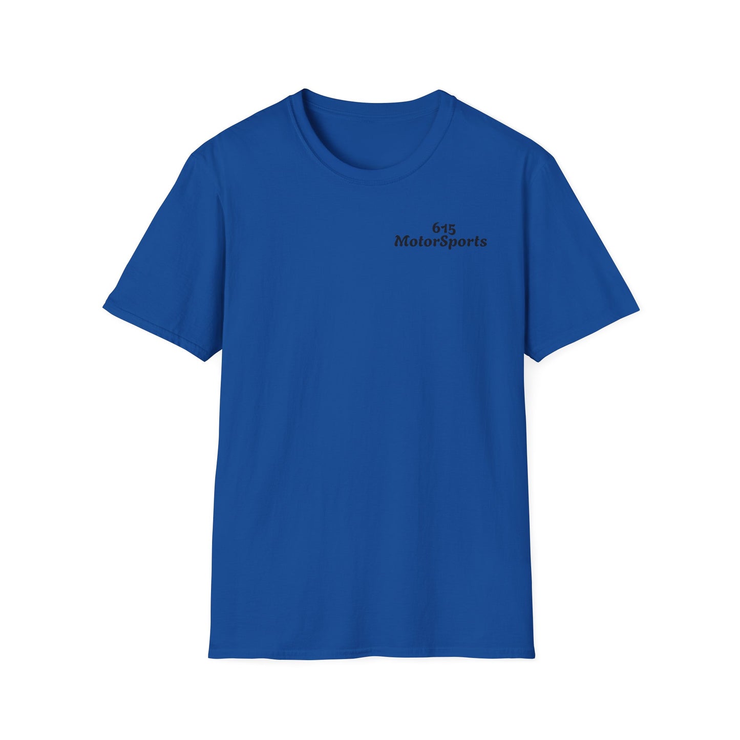 615 Motorsports T-Shirt | Racing Logo Tee, Small Chest Print
