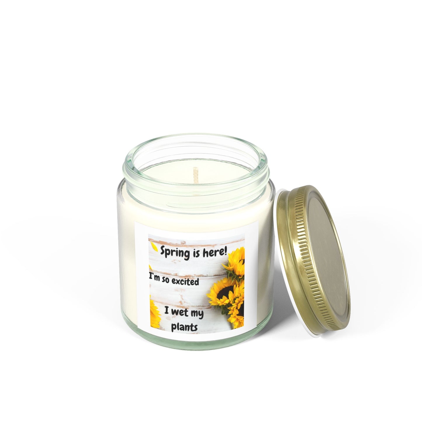 Scented Candles, Coconut Apricot Wax (4oz, 9oz)