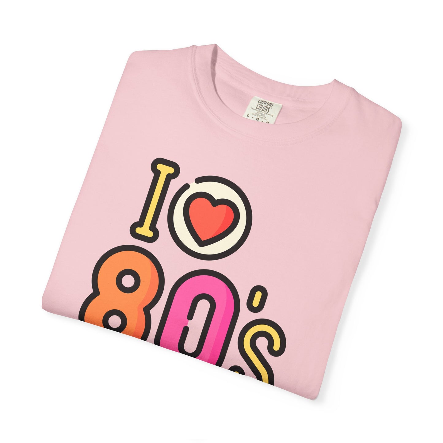 I  80s cassette & roller skate T-Shirt | Retro 1980s Design