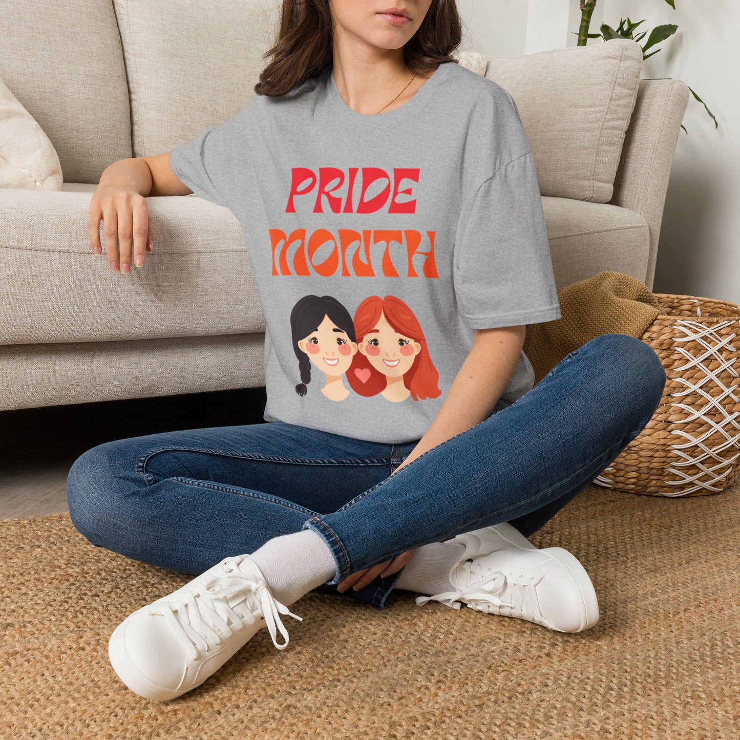 Pride Month Lesbian Couple T-Shirt | LGBTQ+ Love Tee